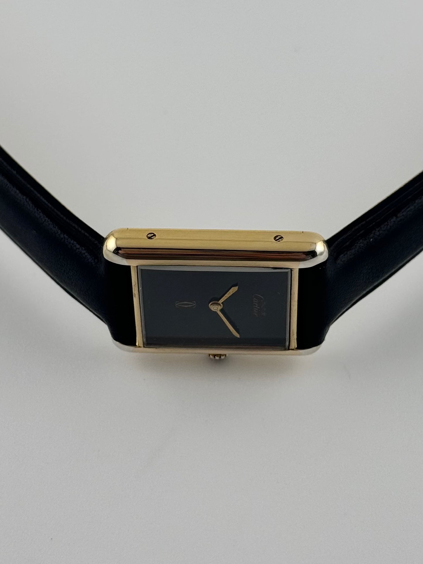 Cartier Must de Cartier Tank - Manual Wind - Black Dial