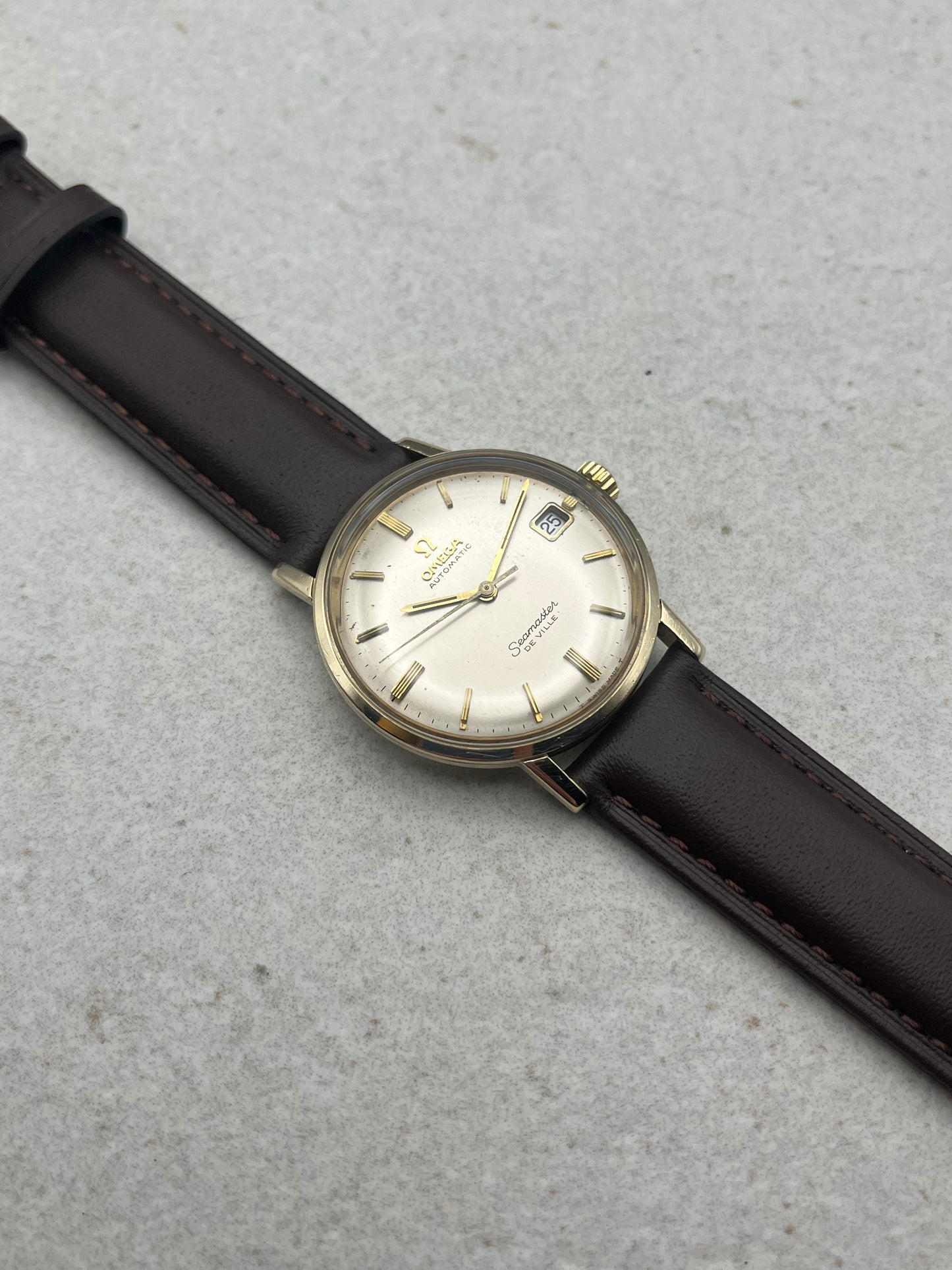 Omega Seamaster DeVille Automatic 9ct Solid Gold 166.020