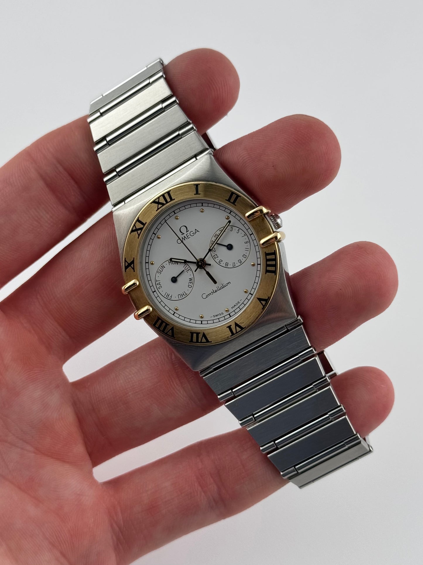Omega Constellation Quartz Day Date 396.1070.1