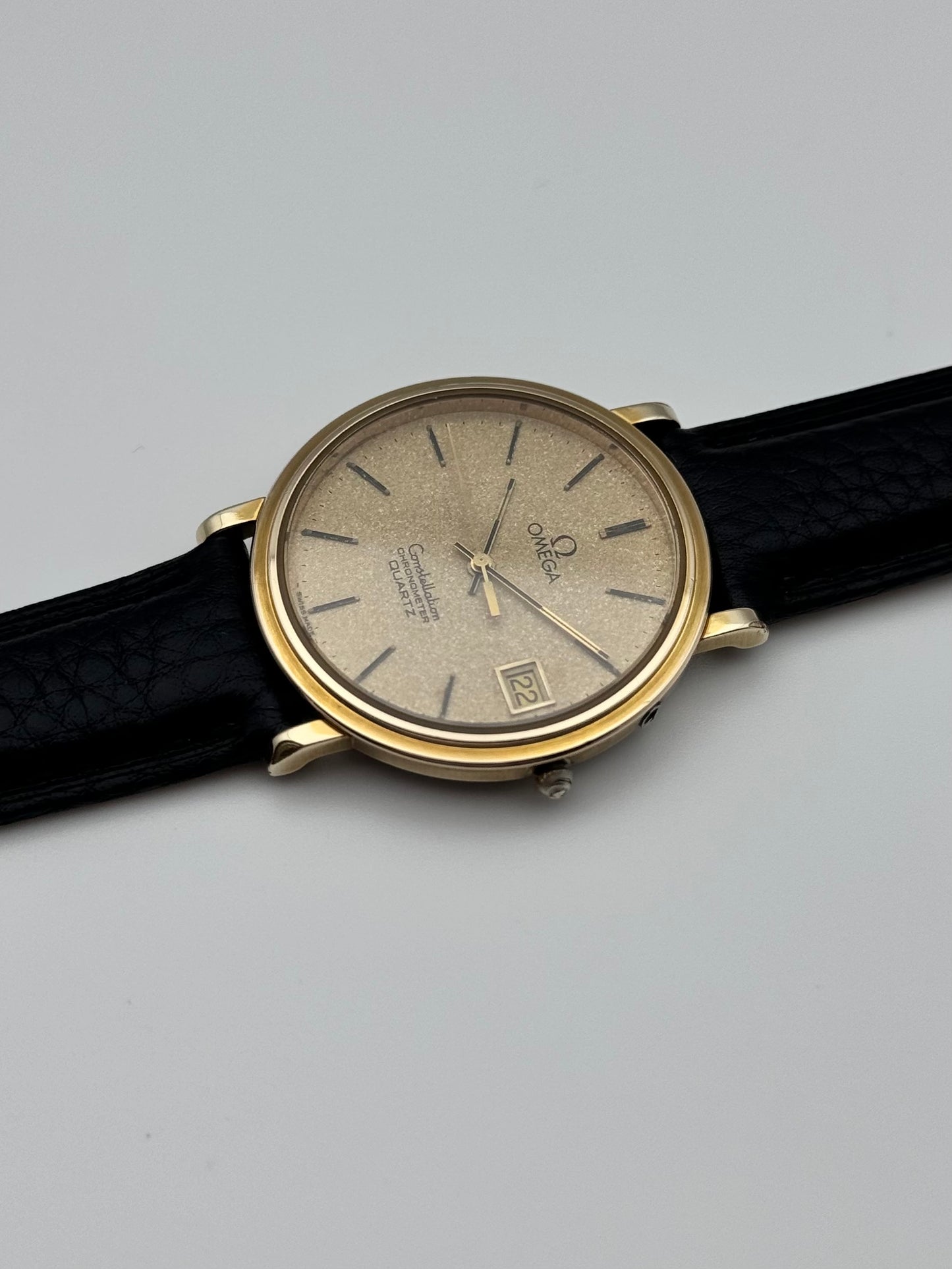 Omega Constellation Chronometer Quartz Date 198.0126 - Rare Dial