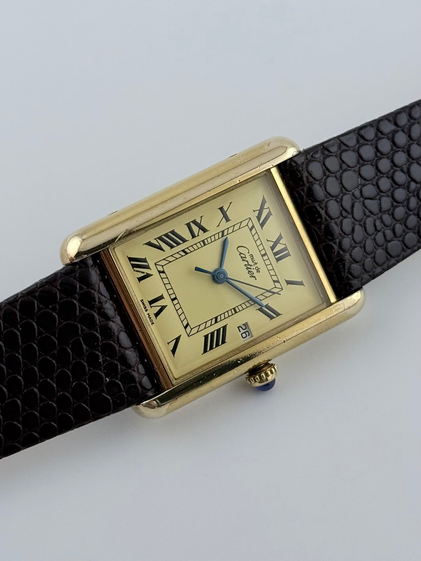 Cartier Tank Must Quartz Date XL Size - 2413