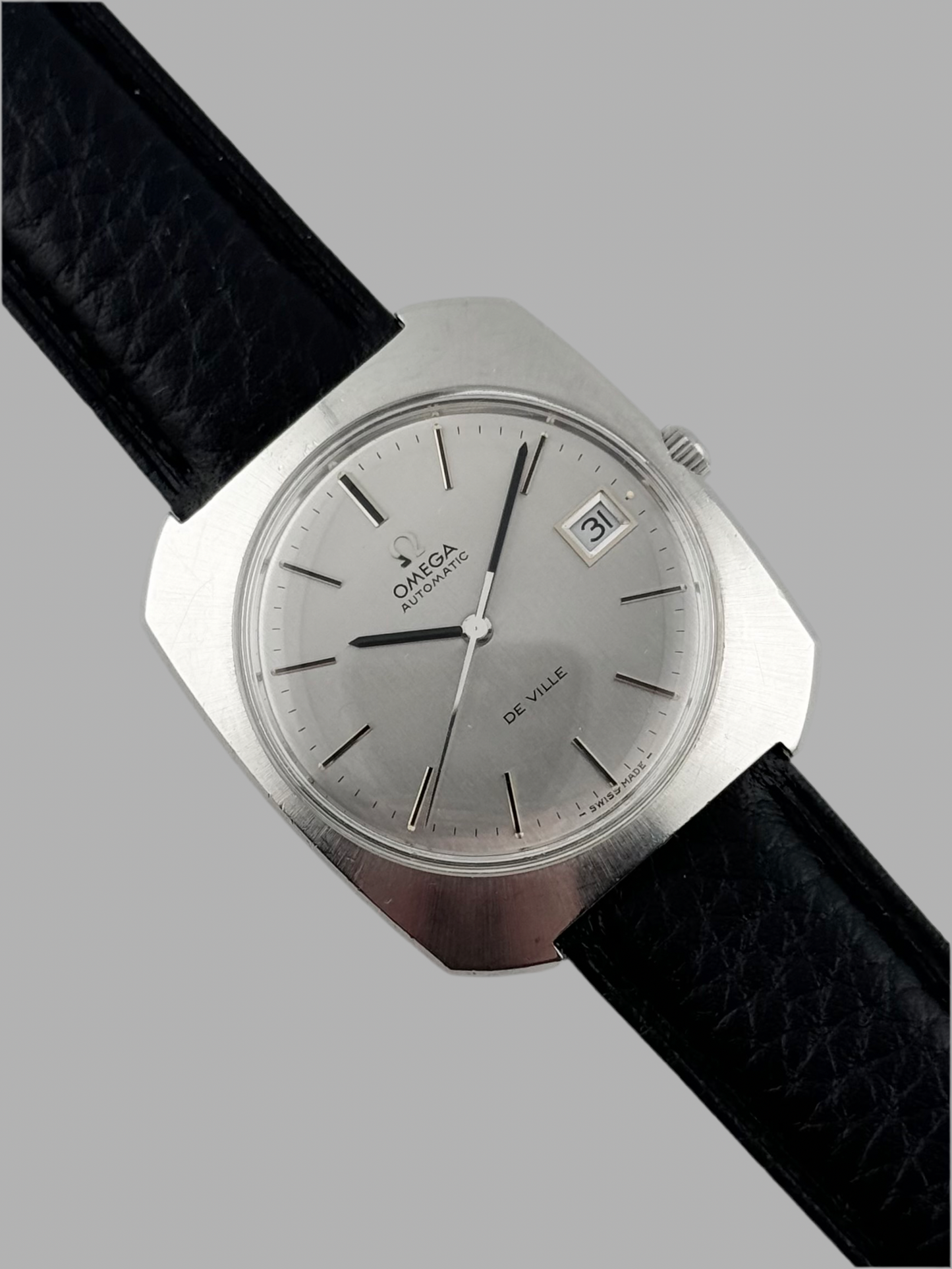 Omega De Ville Automatic Date Rare Jumbo Size - 166.085