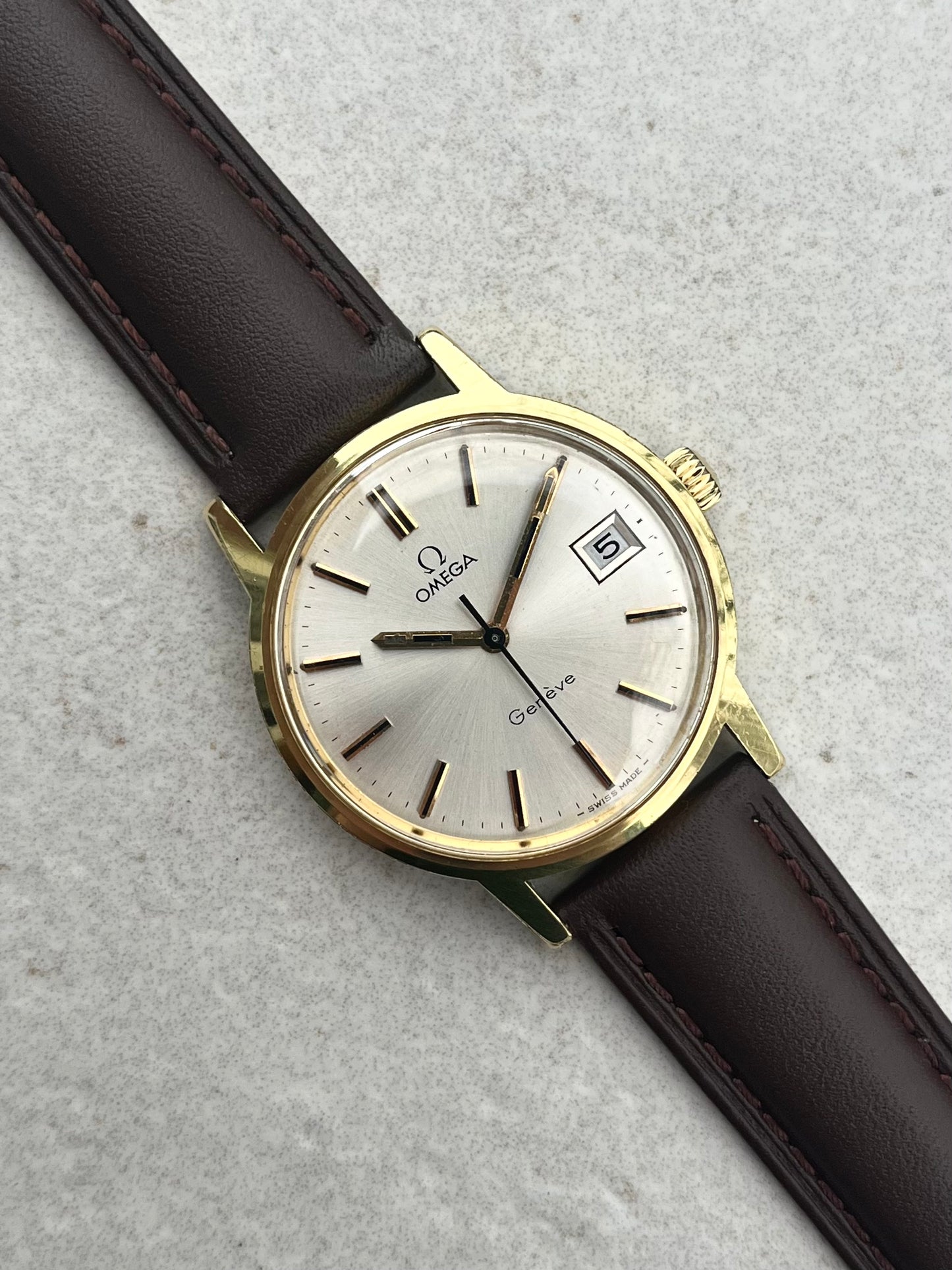 Omega Geneve Manual Date 136.0098