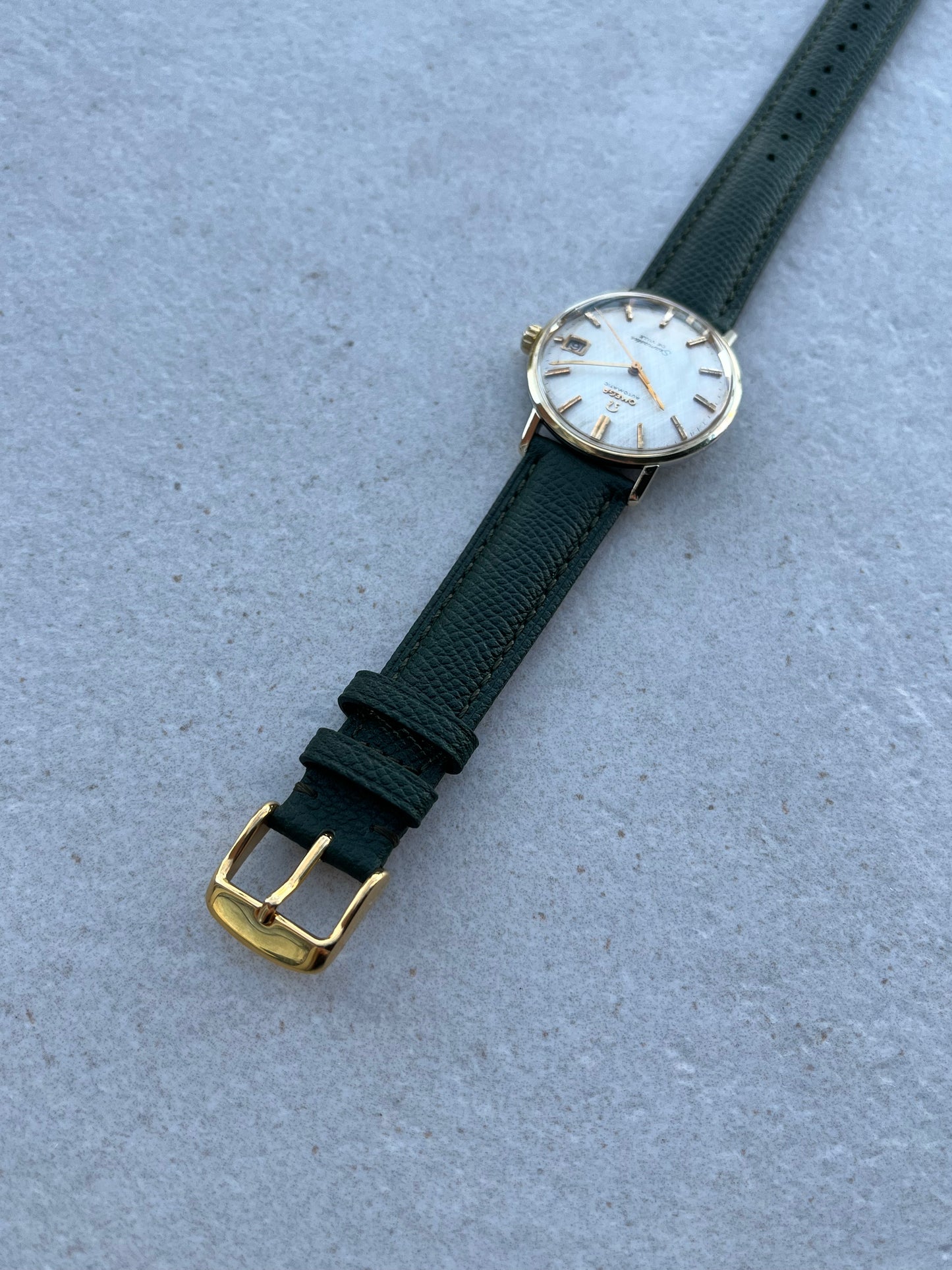 Omega Seamaster DeVille Automatic Linen Dial 166.020