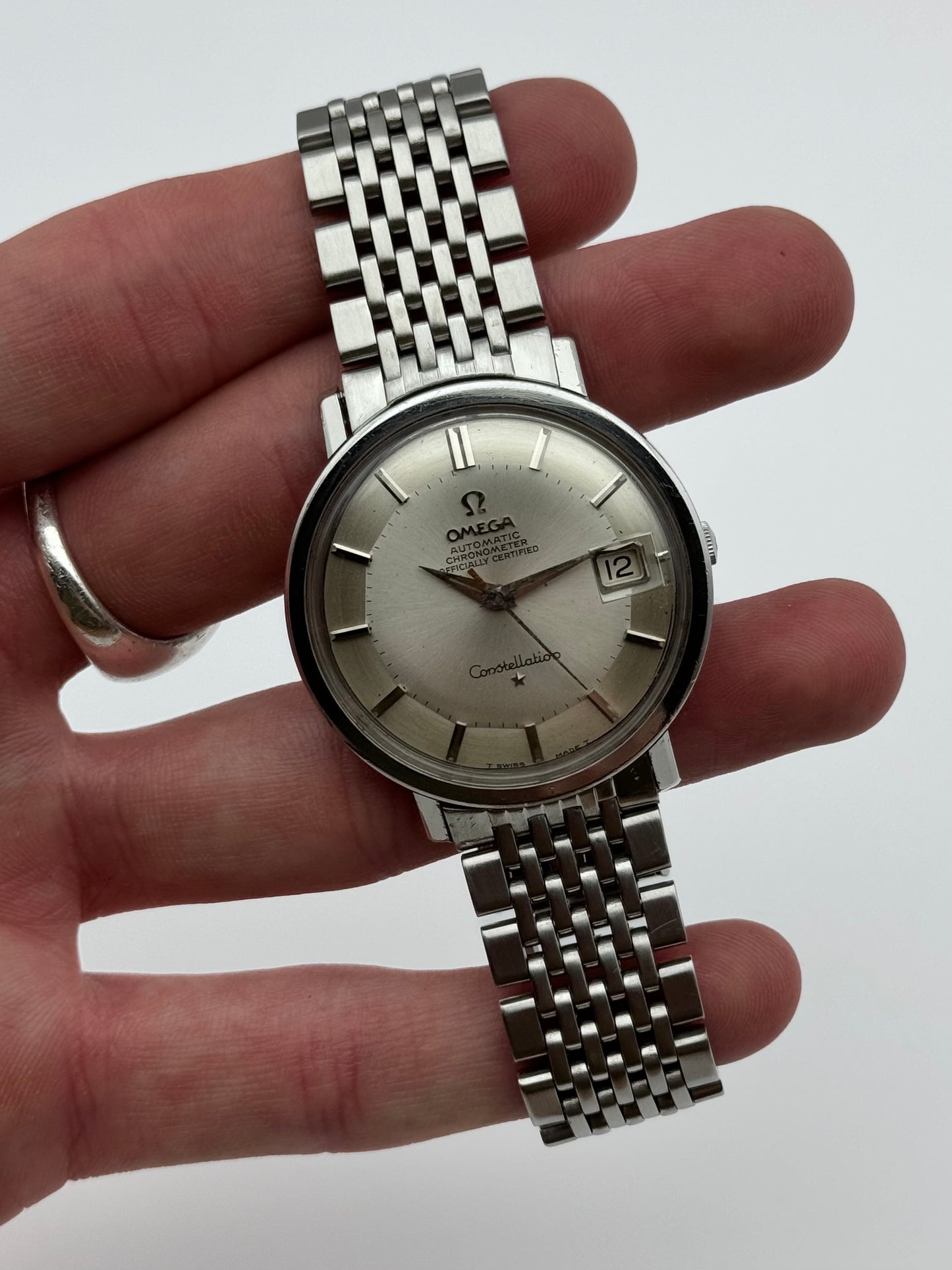 Omega Constellation Pie Pan Chronometer Automatic Date  - 168.004 Original Bracelet