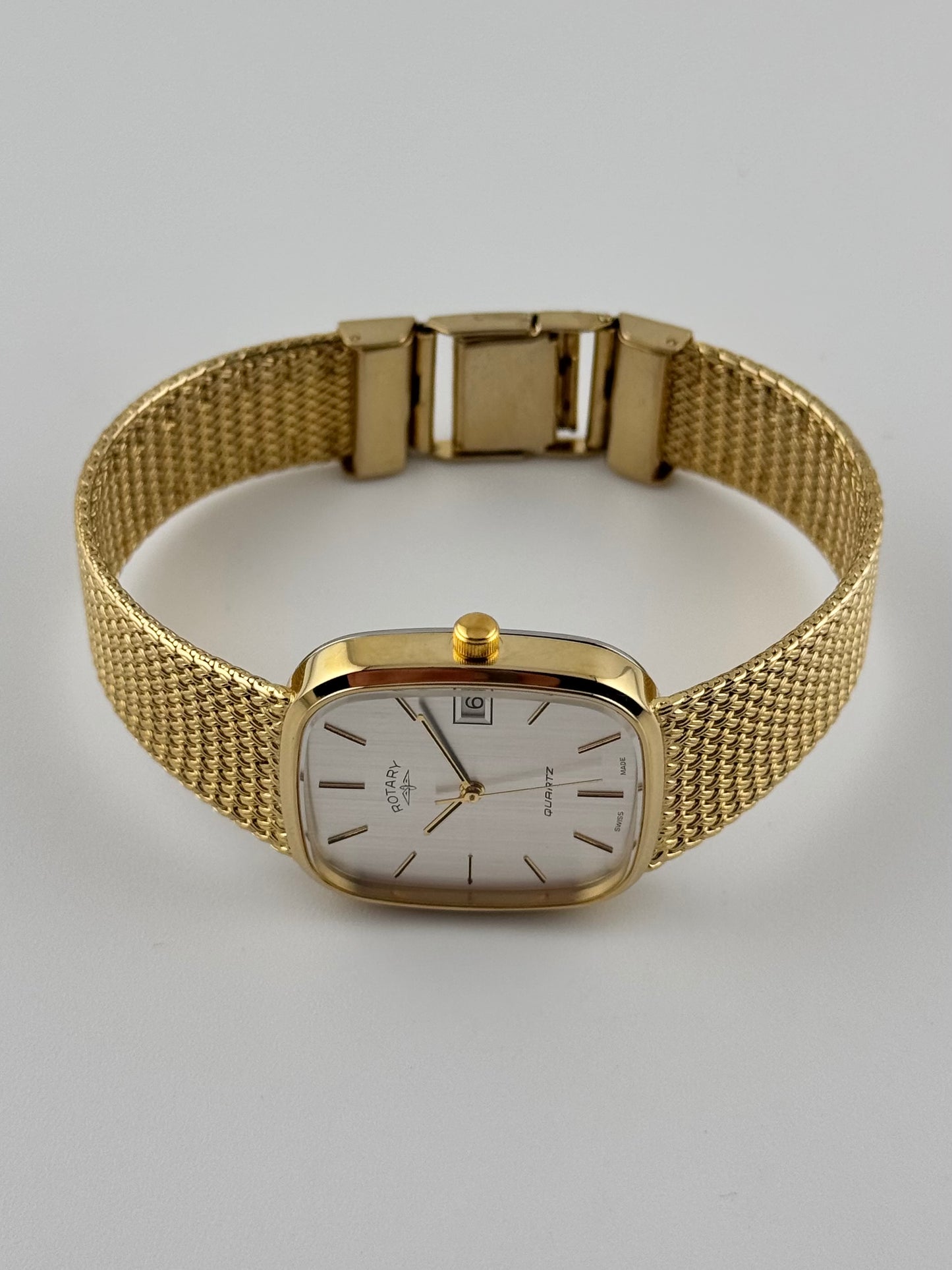 Rotary Quartz Date Dress Watch with Box