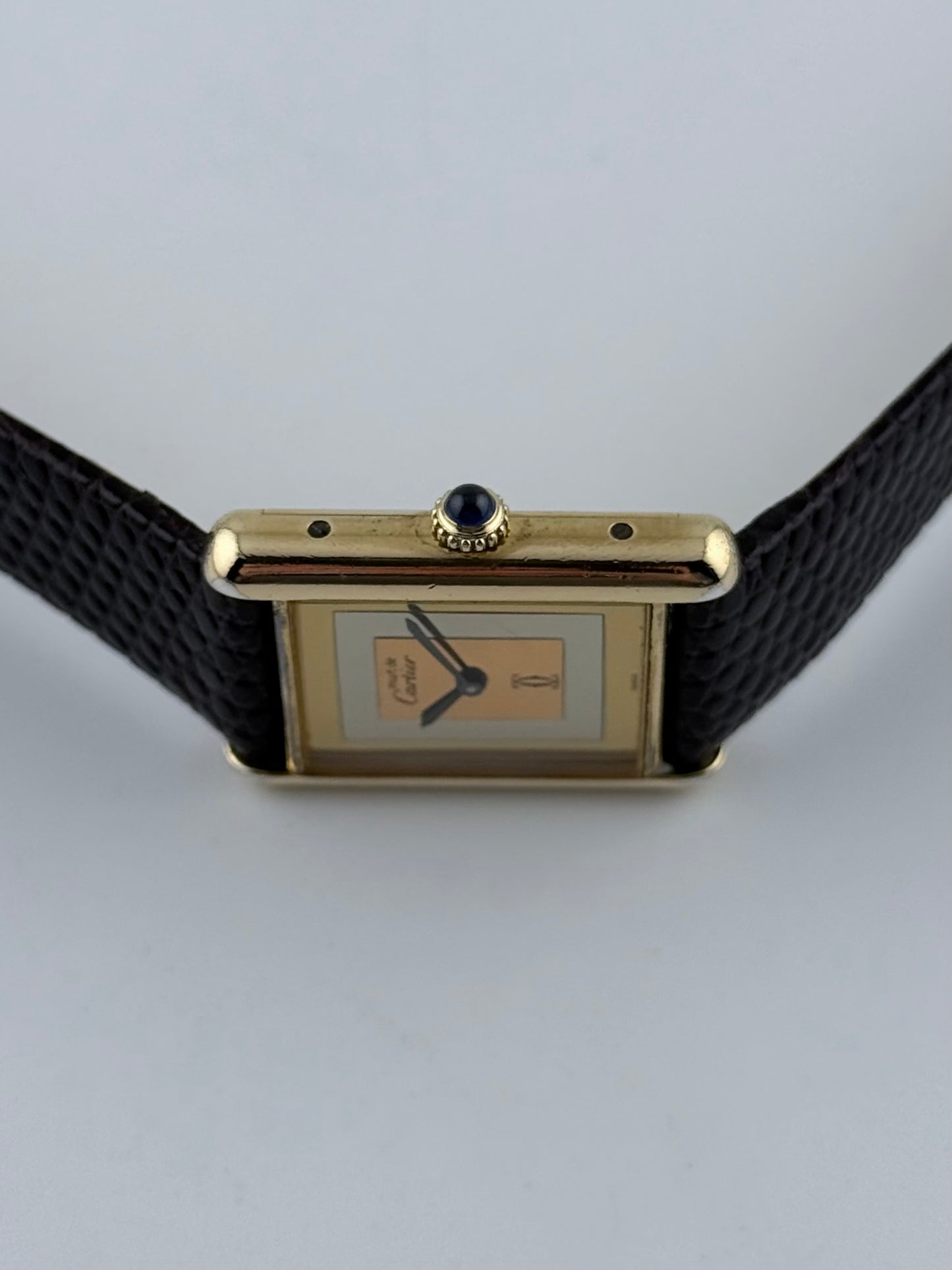 Cartier Must De Paris Tank Quartz - Trinity Dial