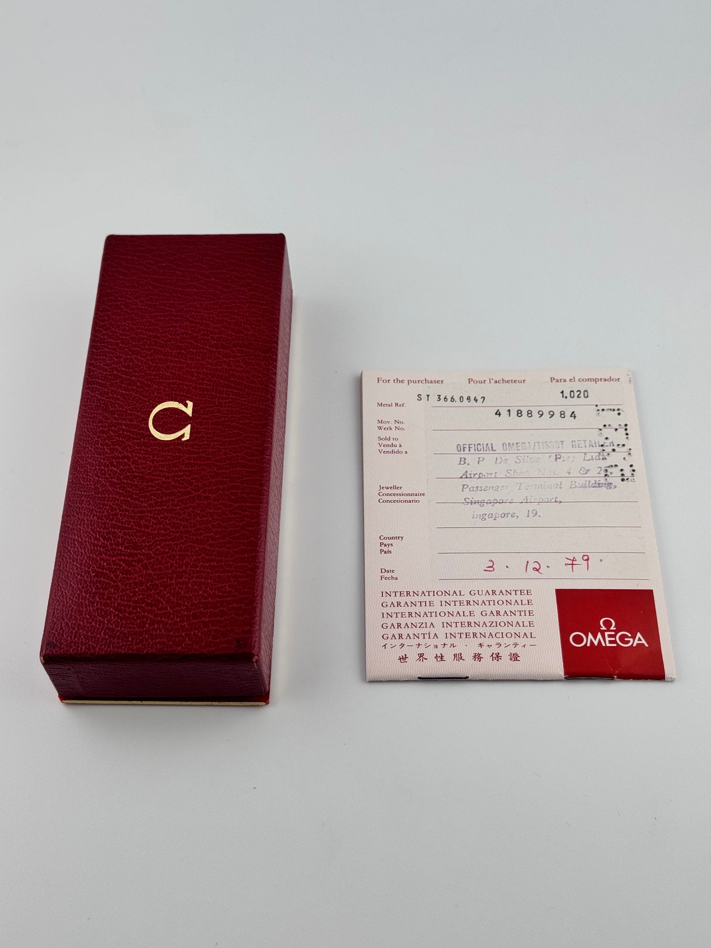 Omega Seamaster - Blue Dial - Box and Papers - 166.0215 - Rare