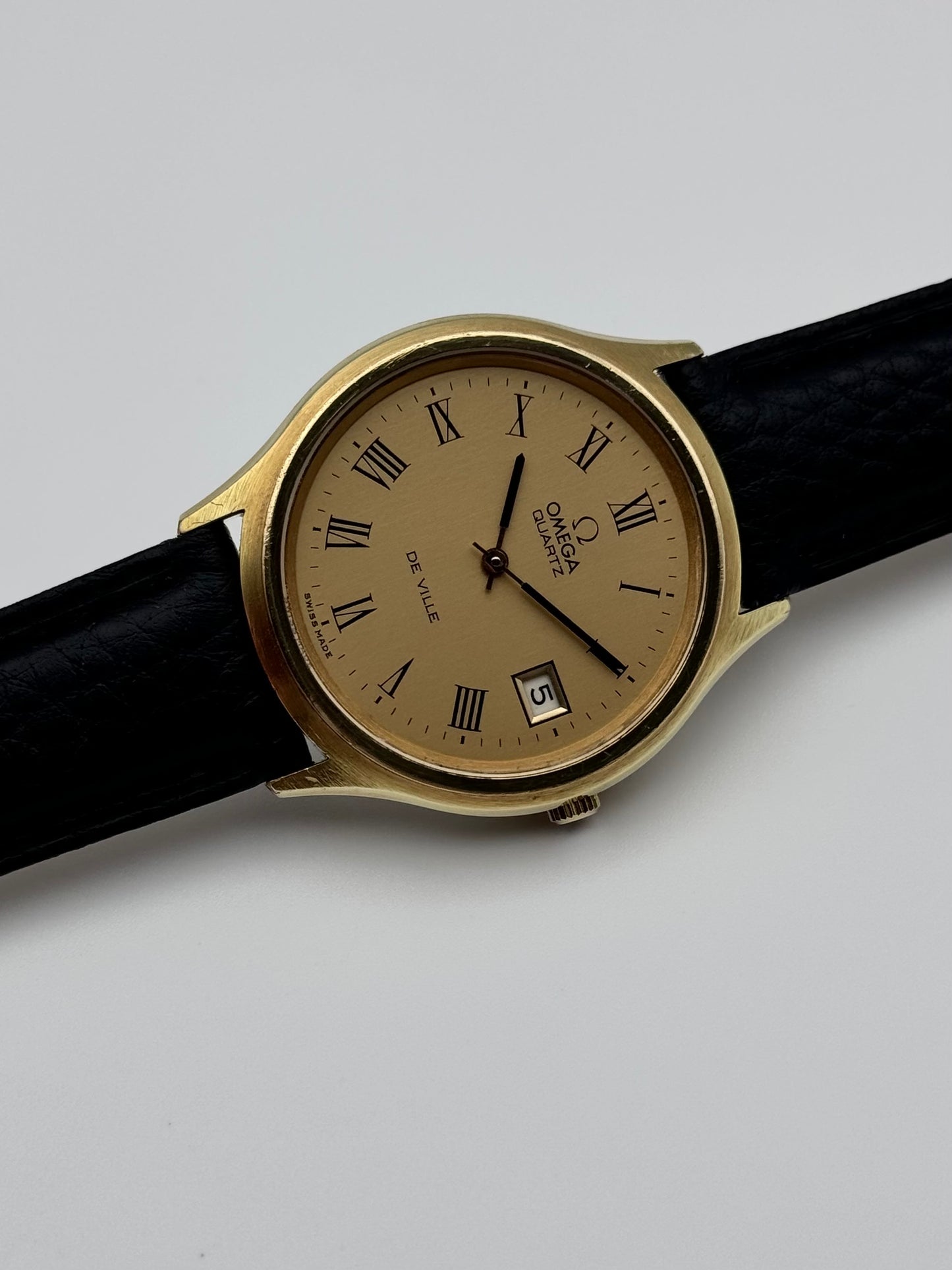 Omega DeVille Quartz Date 192.0027