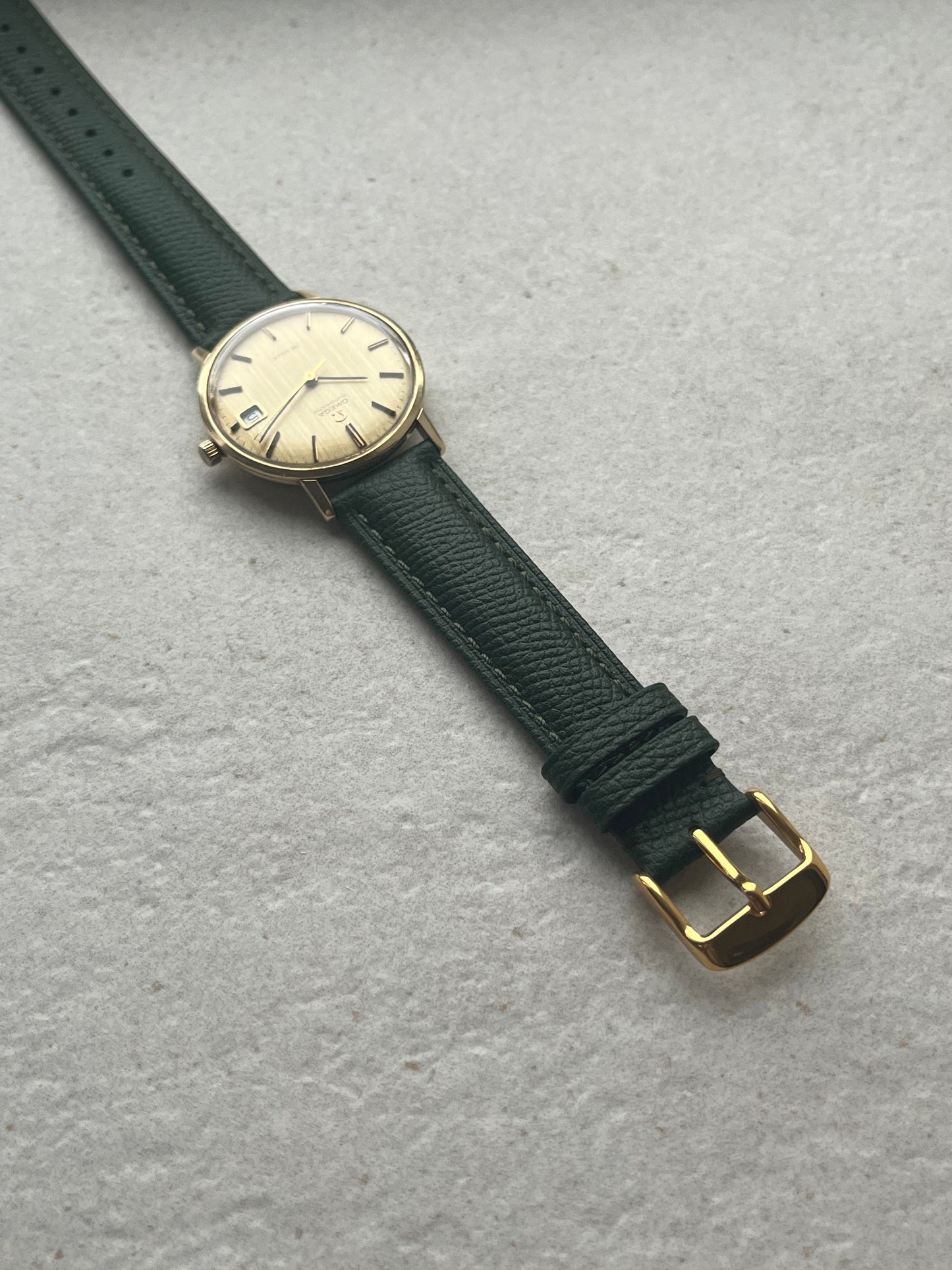 Omega DeVille Automatic Date 9ct Solid Gold