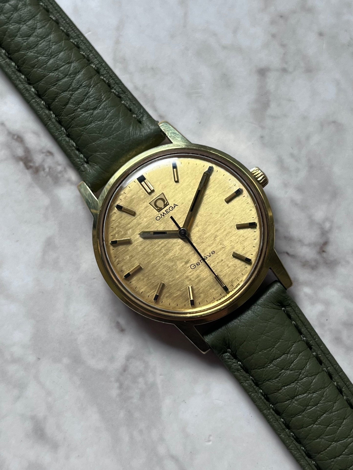 Omega Geneve Manual Shantung Dial 135.070