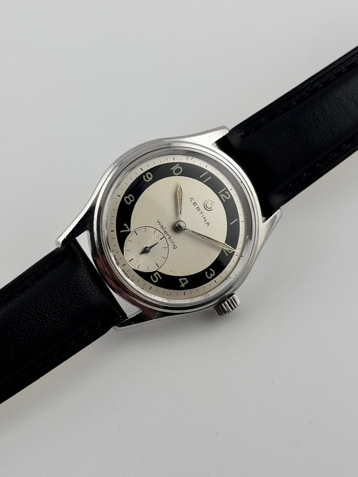 Certina Waterking Manual Wind - Tuxedo Dial - 7001 181