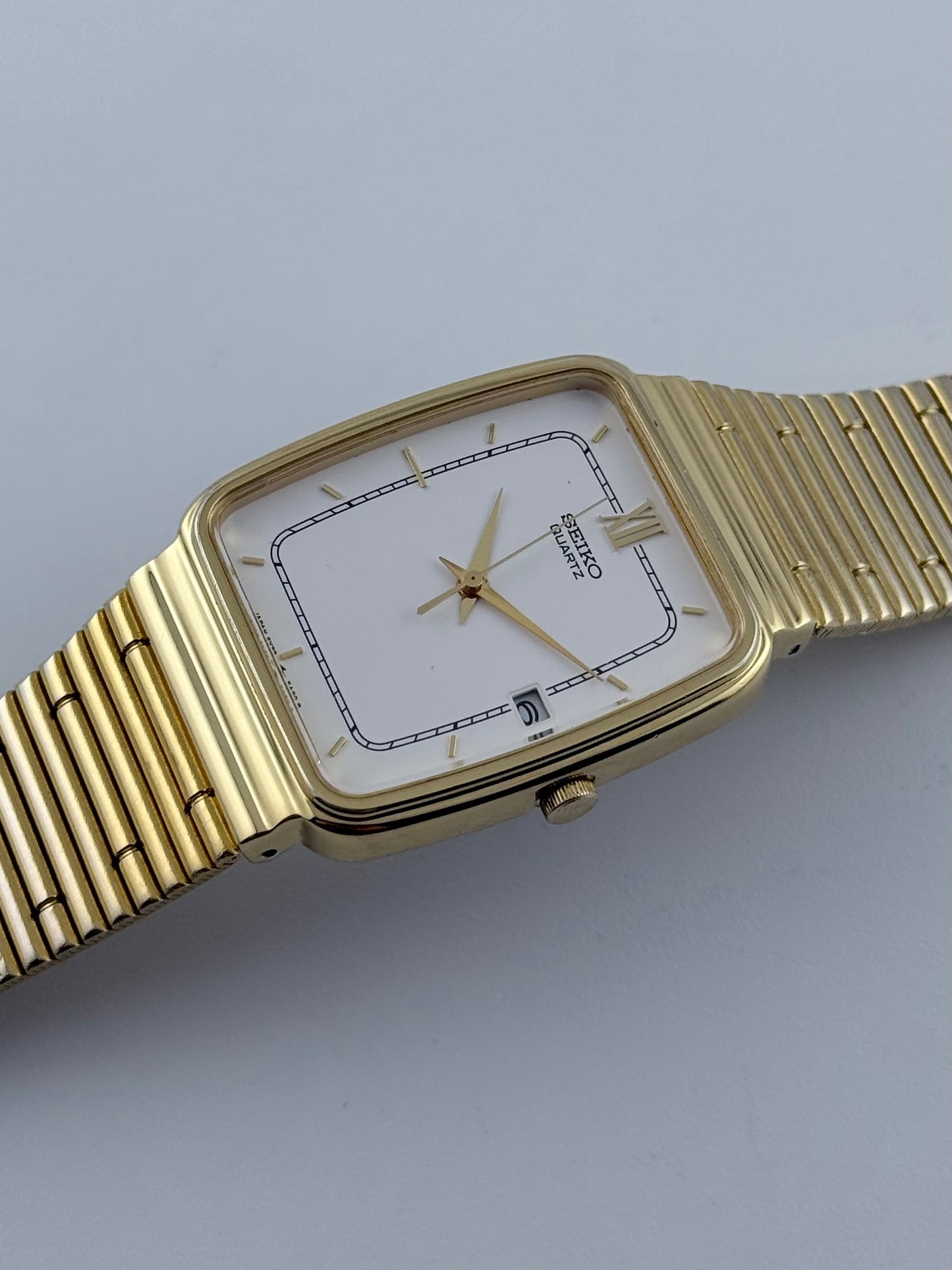 Seiko Tank Quartz 5Y32-5A20 with Box