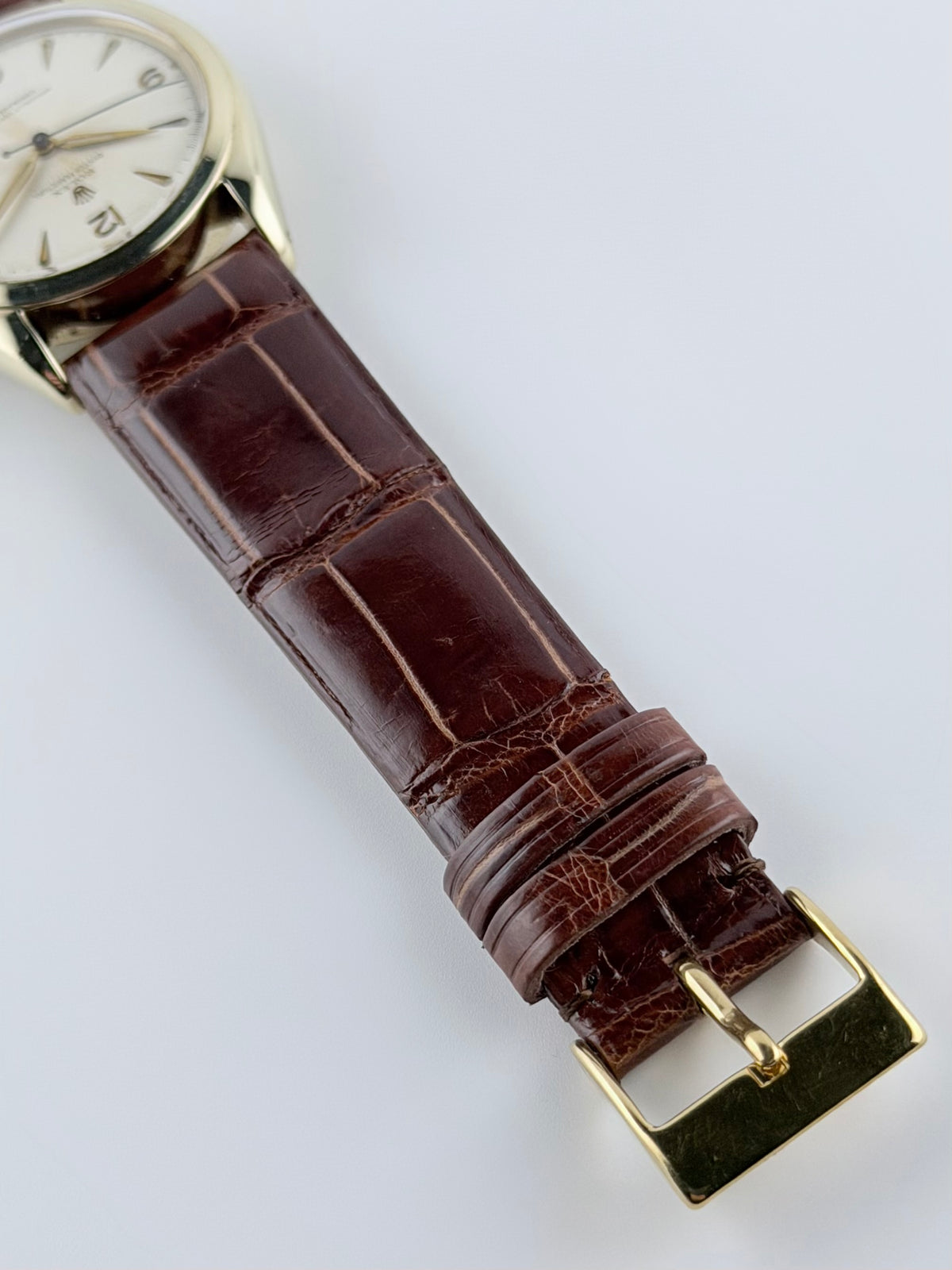 Rolex Oyster Perpetual Automatic Semi-Bubble Back - 6084 - Rare - with Rare Crown