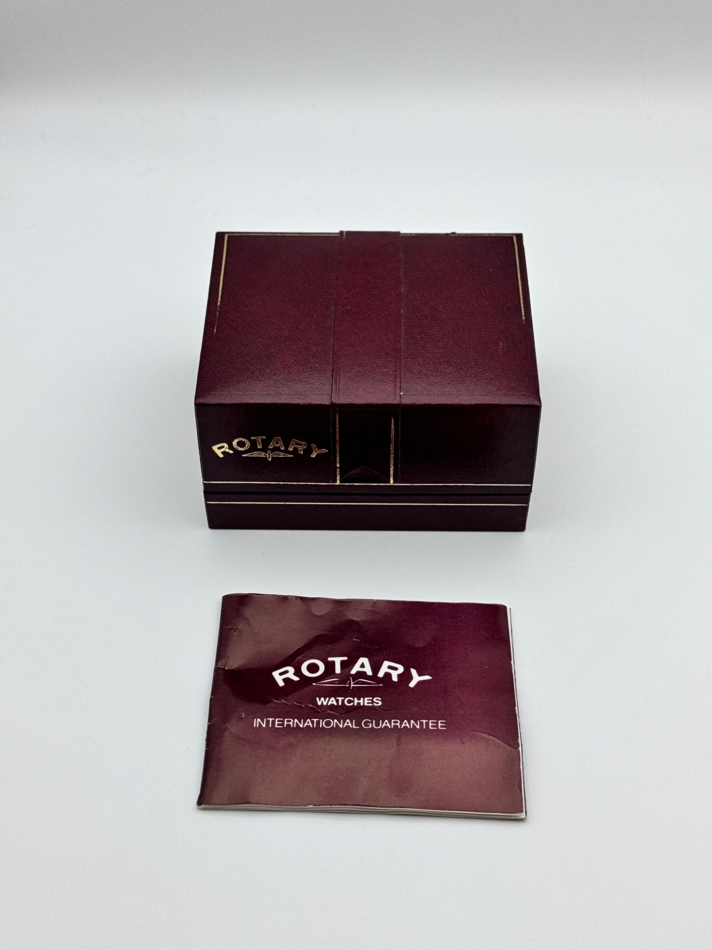 Rotary Tank Quartz Dress Watch - 3104 - Box and Papers