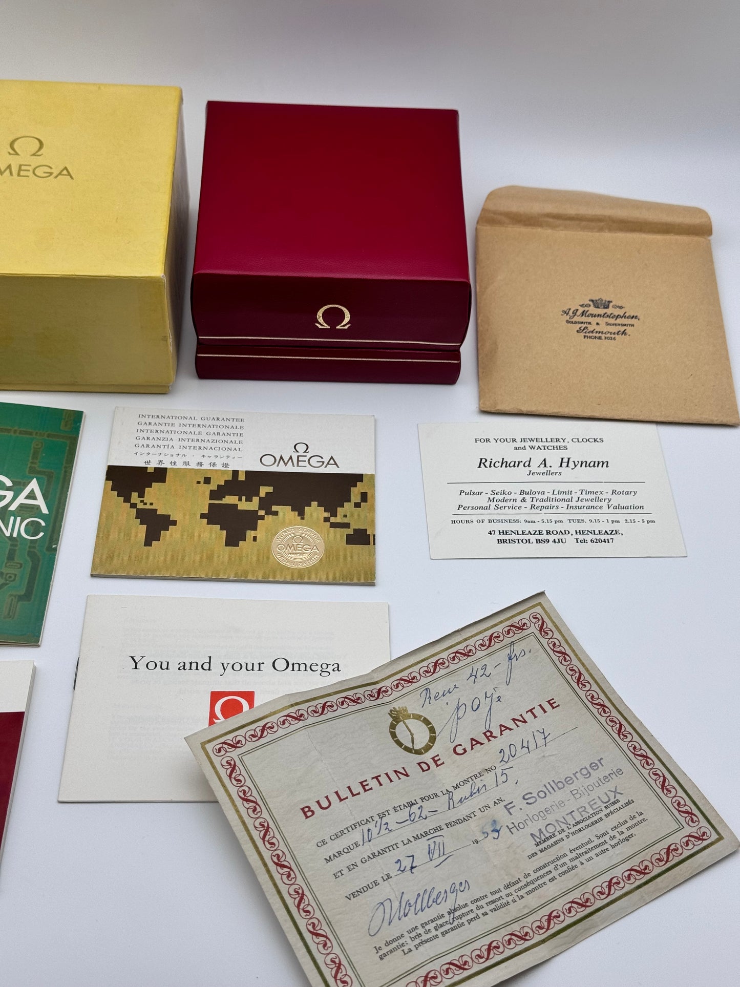 Omega Chronometer Electronic F300HZ - 198.001 - Complete Set - Ultra Rare!