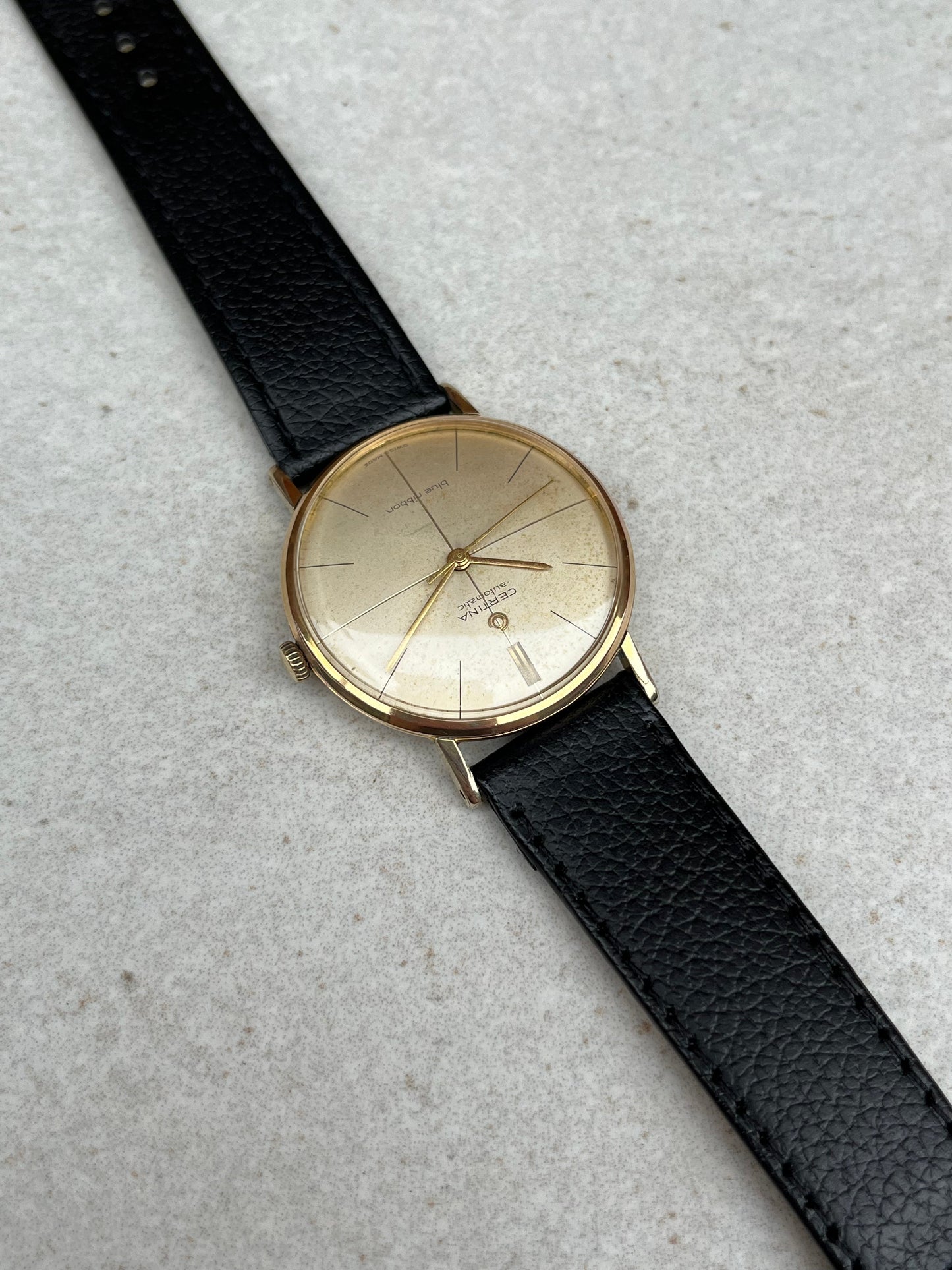 Certina Blue Ribbon Automatic Crosshair Dial