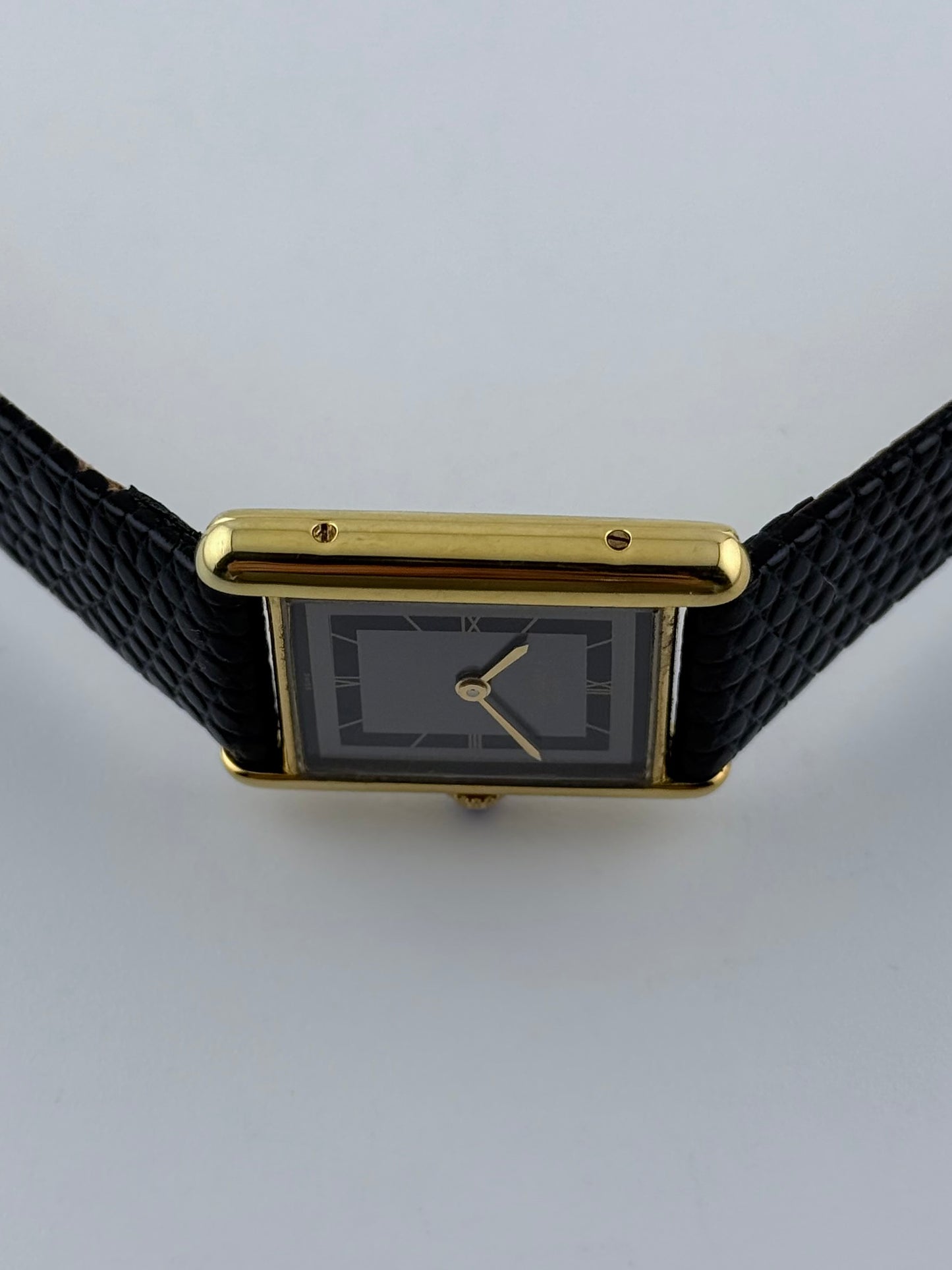 Cartier Must De Tank Quartz - Rare Slate Dial - Near Mint