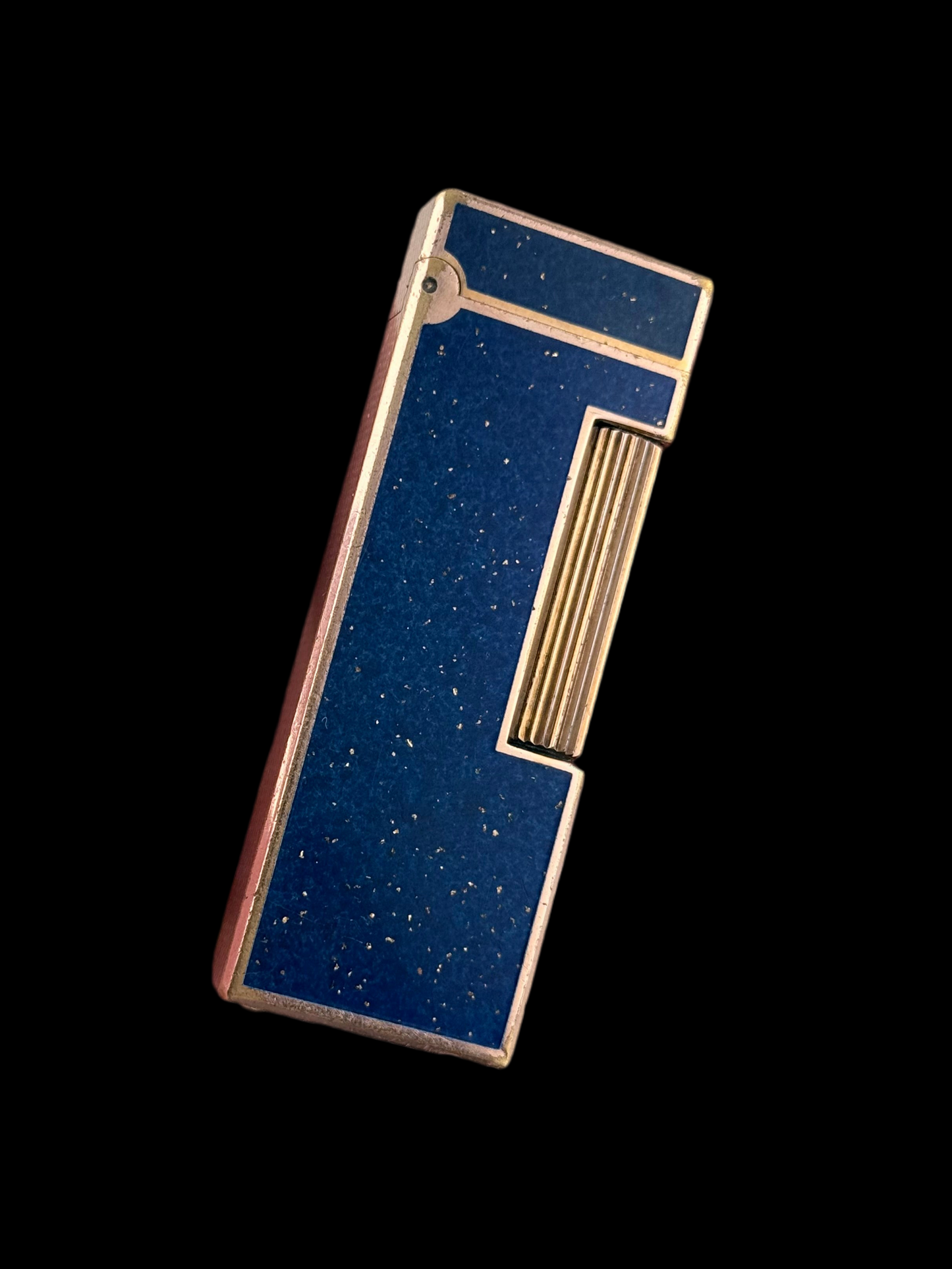 Dunhill Roller Gas Enamel Lapis Lighter