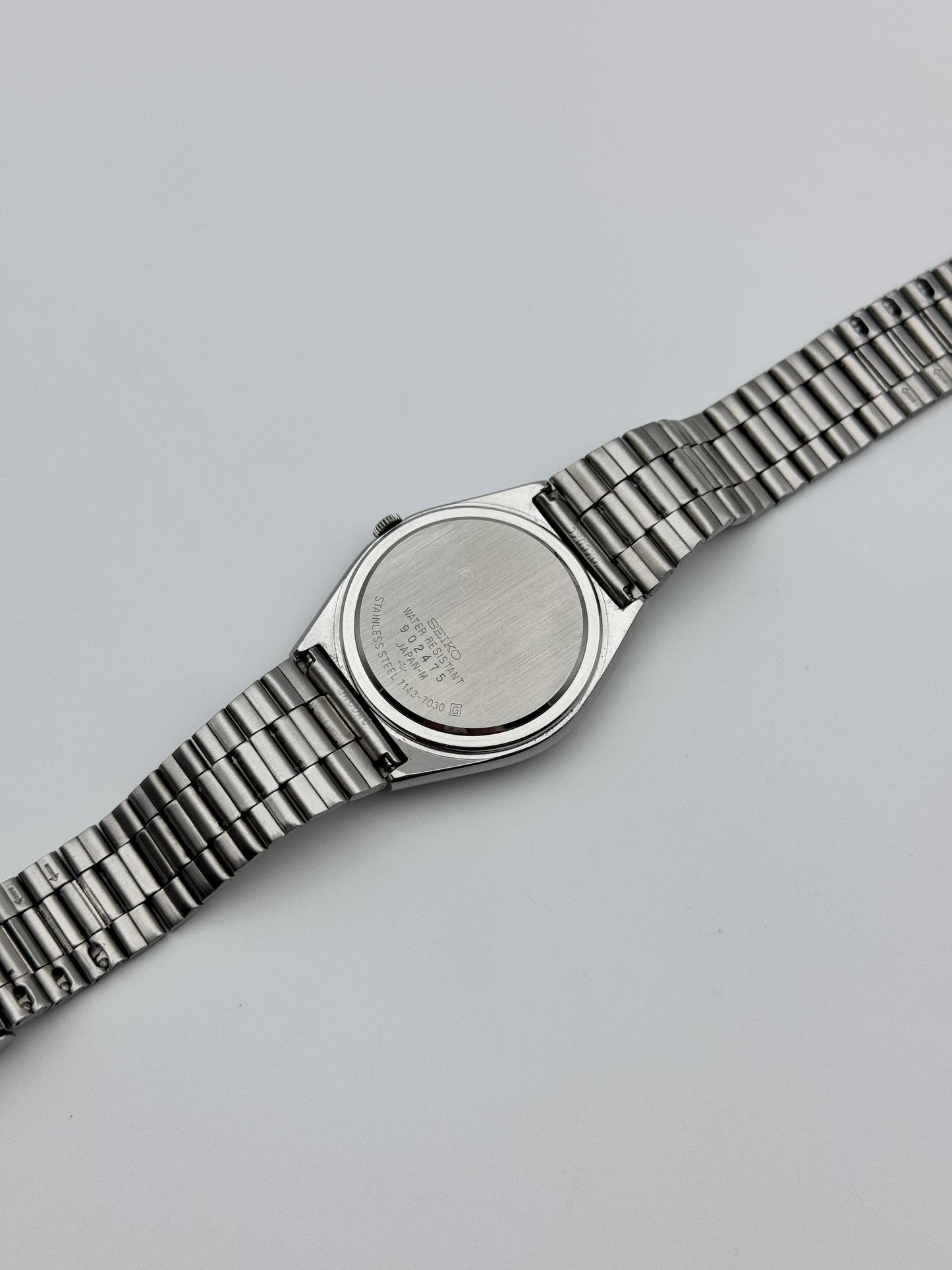 Seiko Lord Quartz JDM Japanese Day-Date 7143-7030