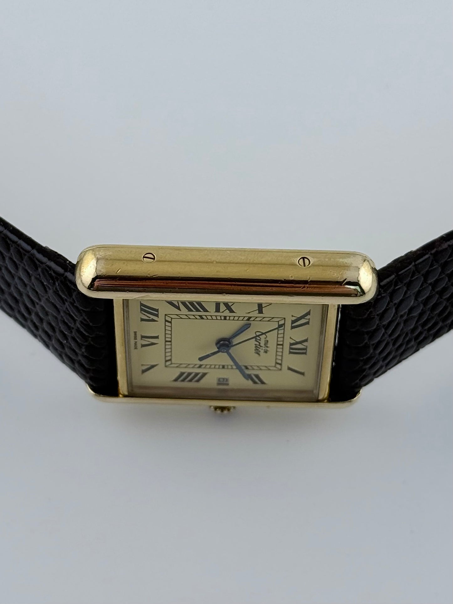 Cartier Tank Must Quartz Date XL Size - 2413