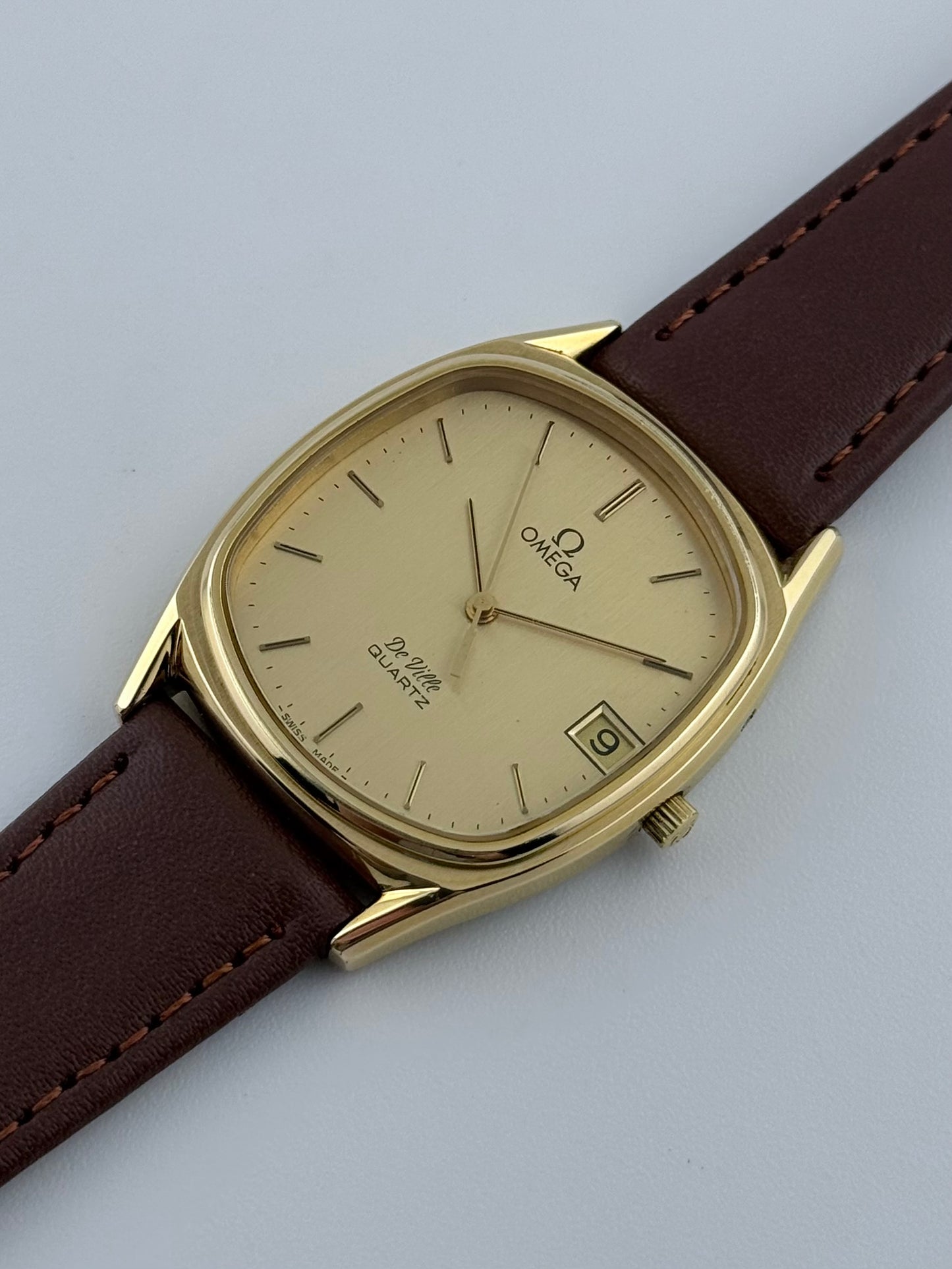 Omega De Ville Tank Quartz Date - 192.0050