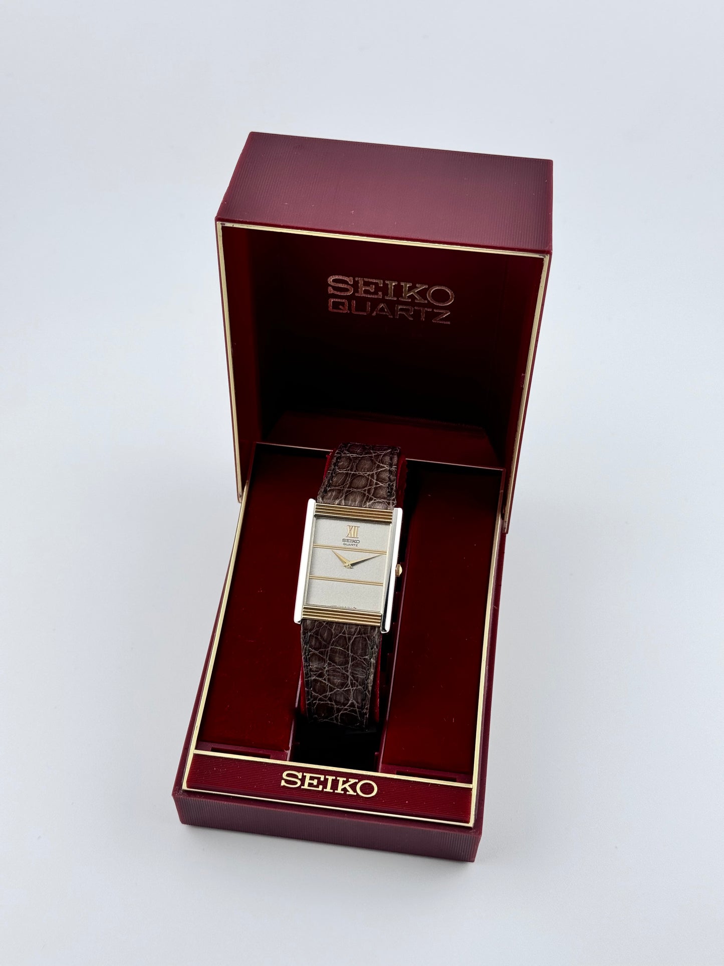 Seiko Tank Quartz with Box - New Old Stock
