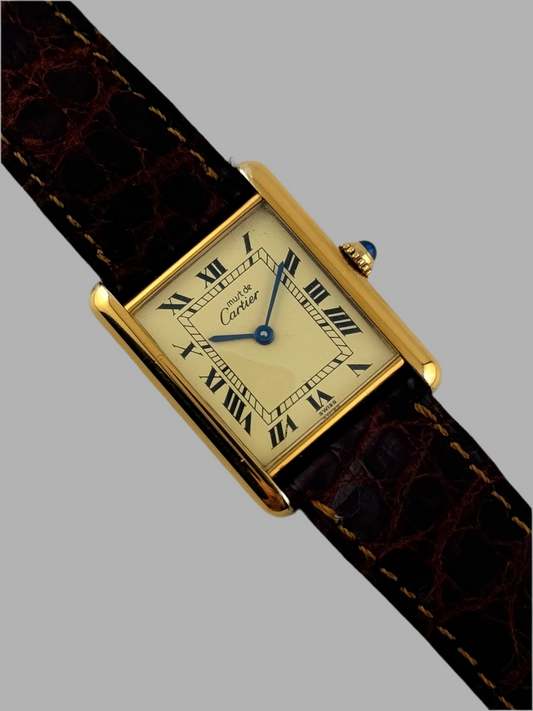 Cartier Tank Must Quartz - 590005 - Original Strap and Buckle