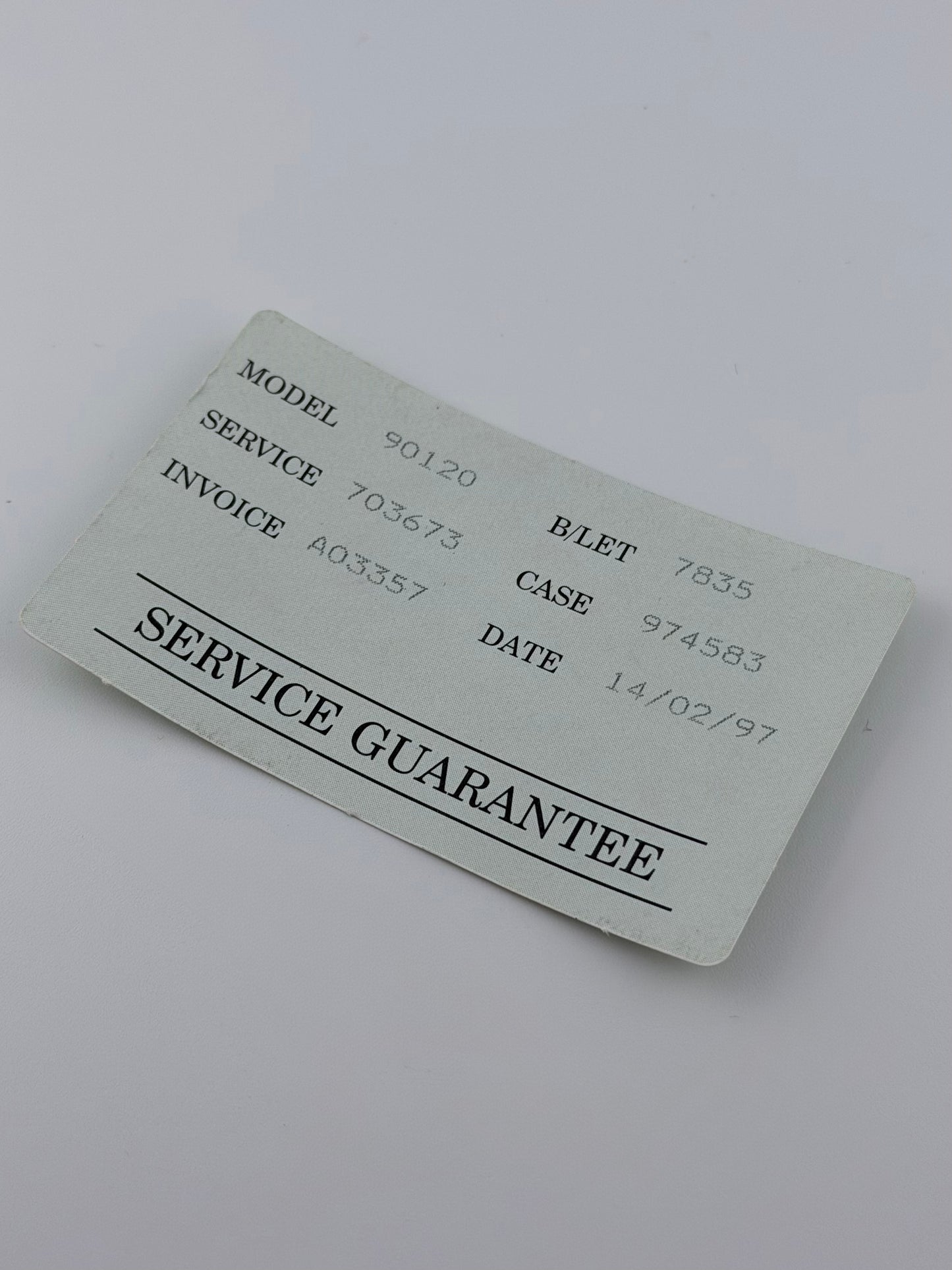 Tudor Oysterdate - Manual Wind - 90120 - Box and Papers!