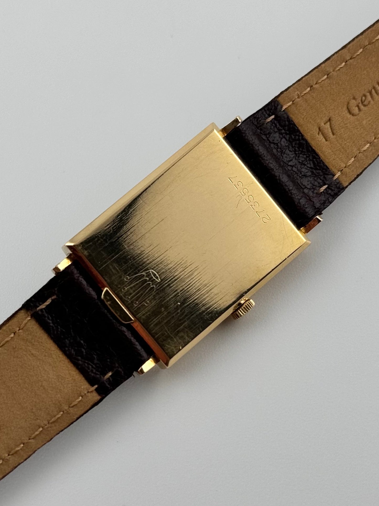 Rolex Cellini Tank Manual Wind - 18K Yellow Gold - 1563