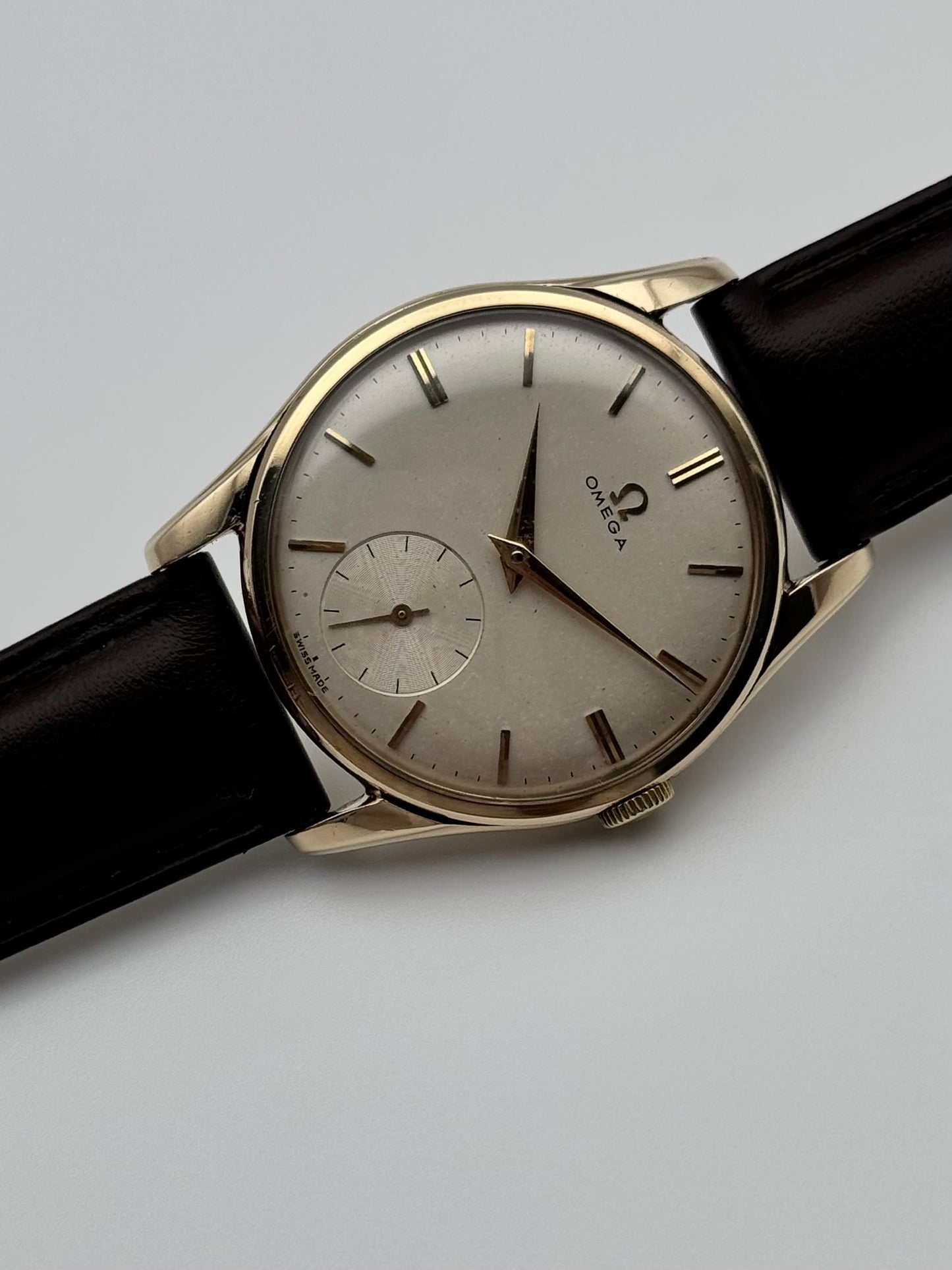 Omega Sub Seconds Manual Wind 9ct Solid Gold - 79470