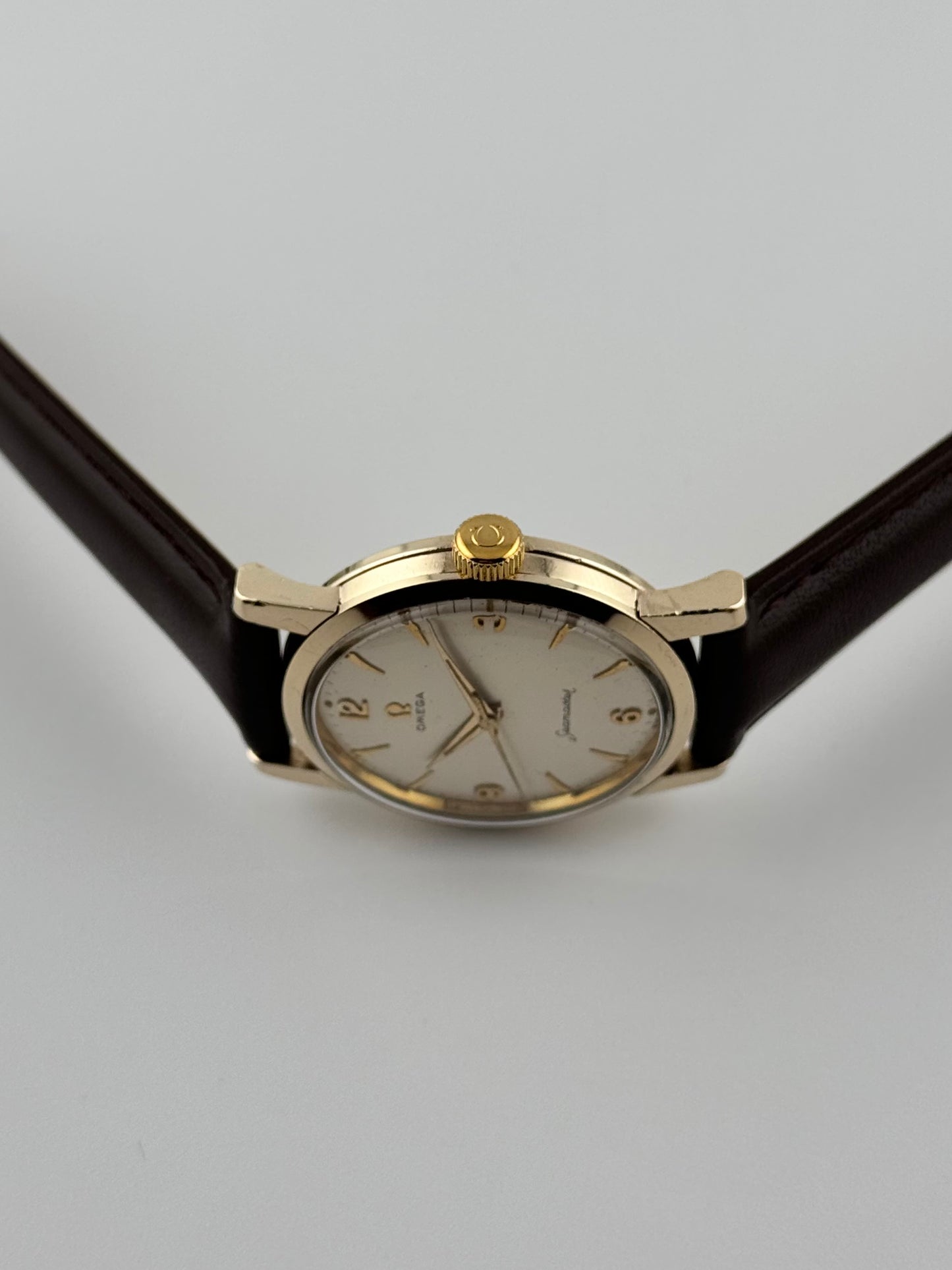 Omega Seamaster Manual Wind 9ct Yellow Gold - 58355