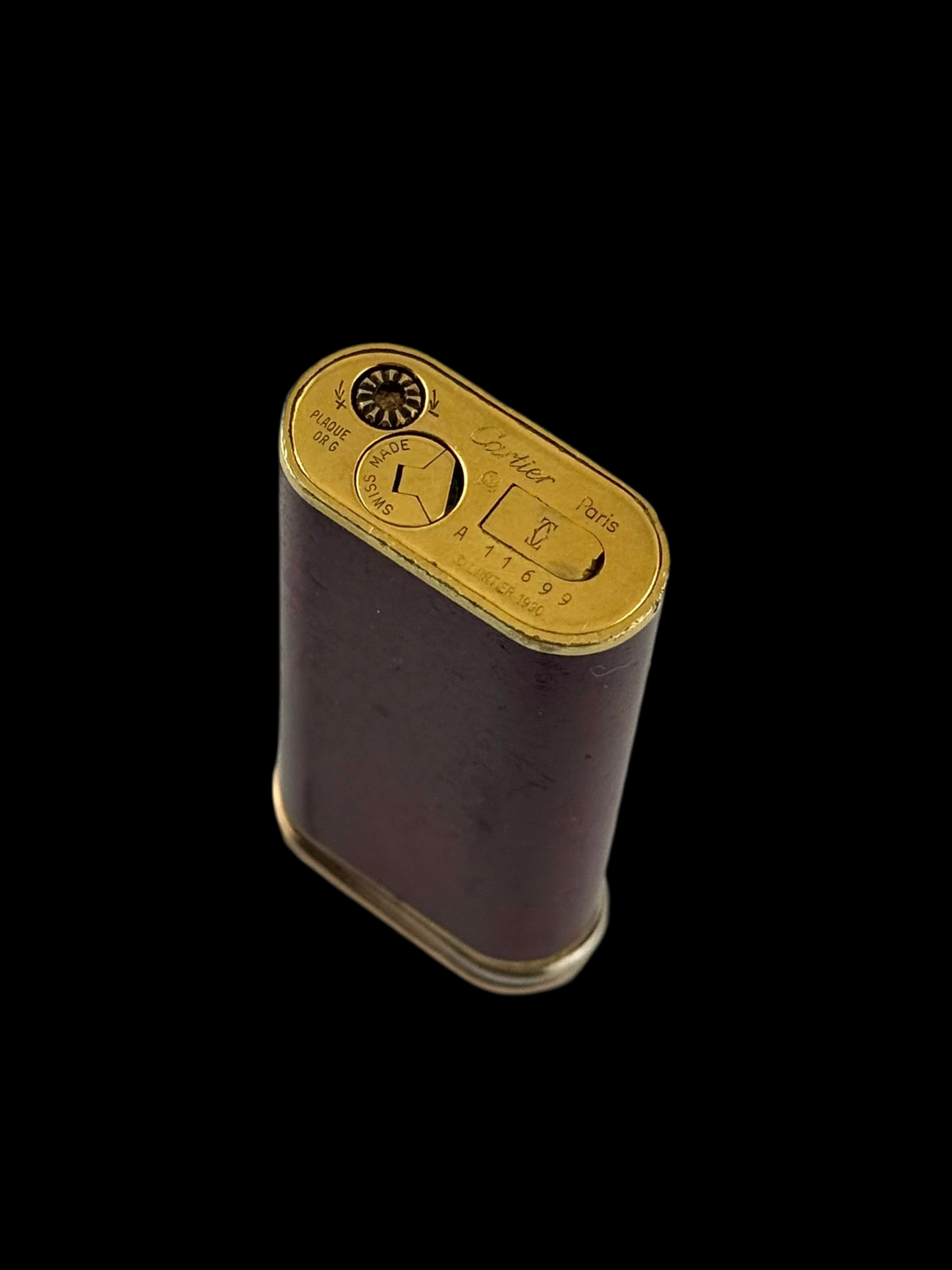 Rare Cartier Enamel Lighter - 1990