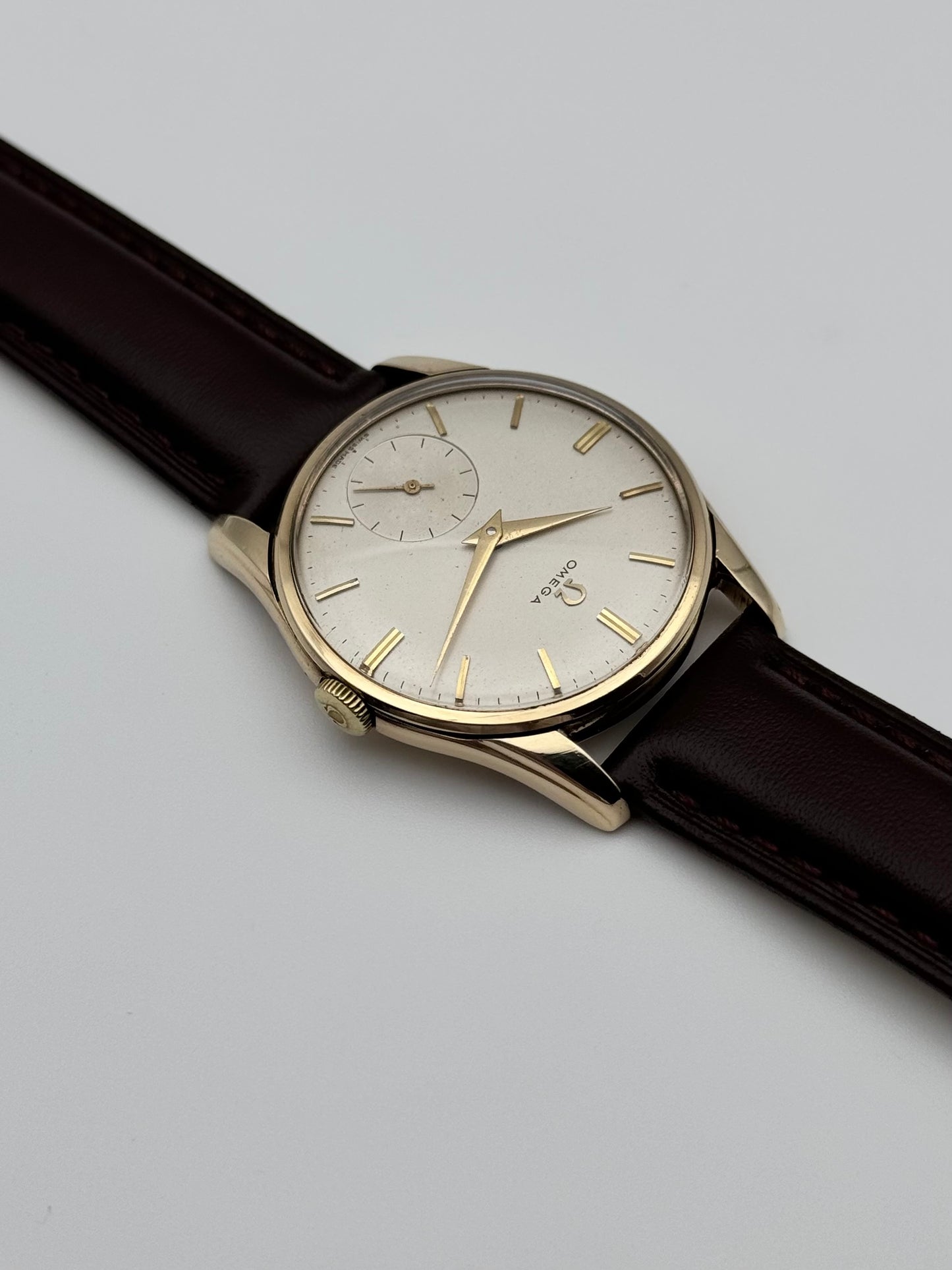 Omega Sub Seconds Manual Wind 9ct Solid Gold - 79470