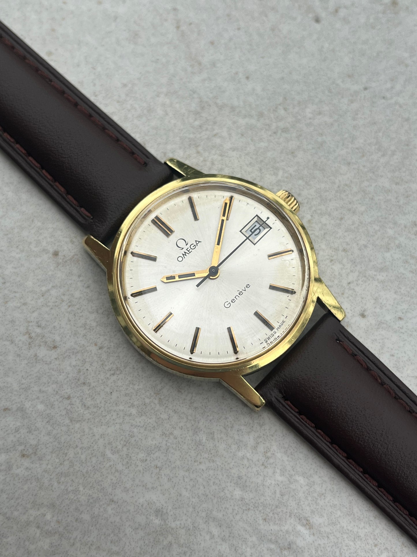 Omega Geneve Manual Date 136.0098