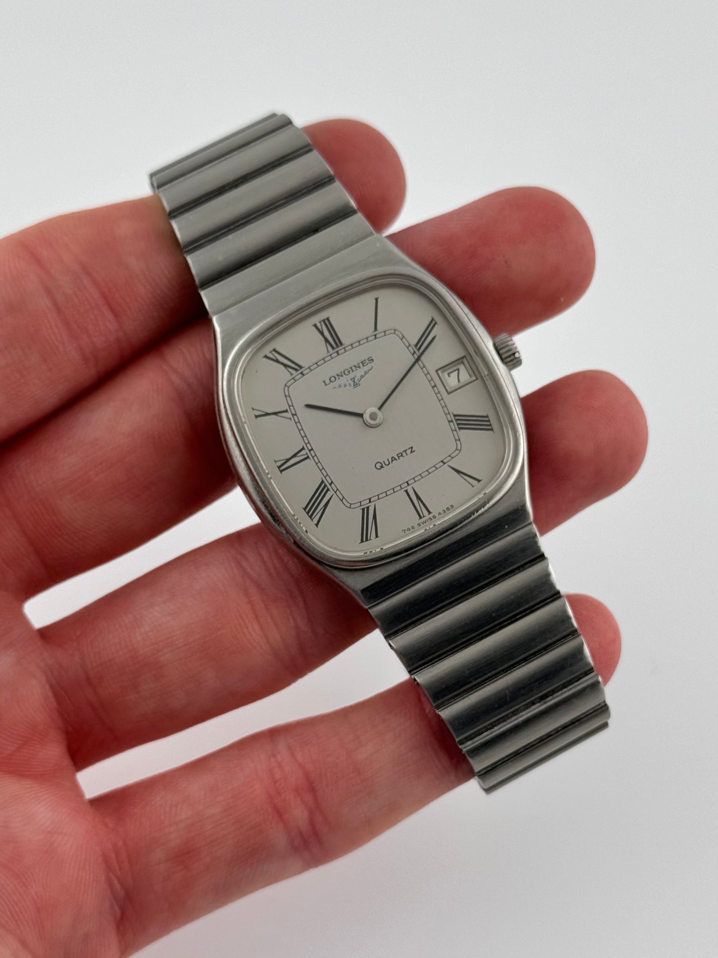 Longines Quartz Date - Integrated Bracelet