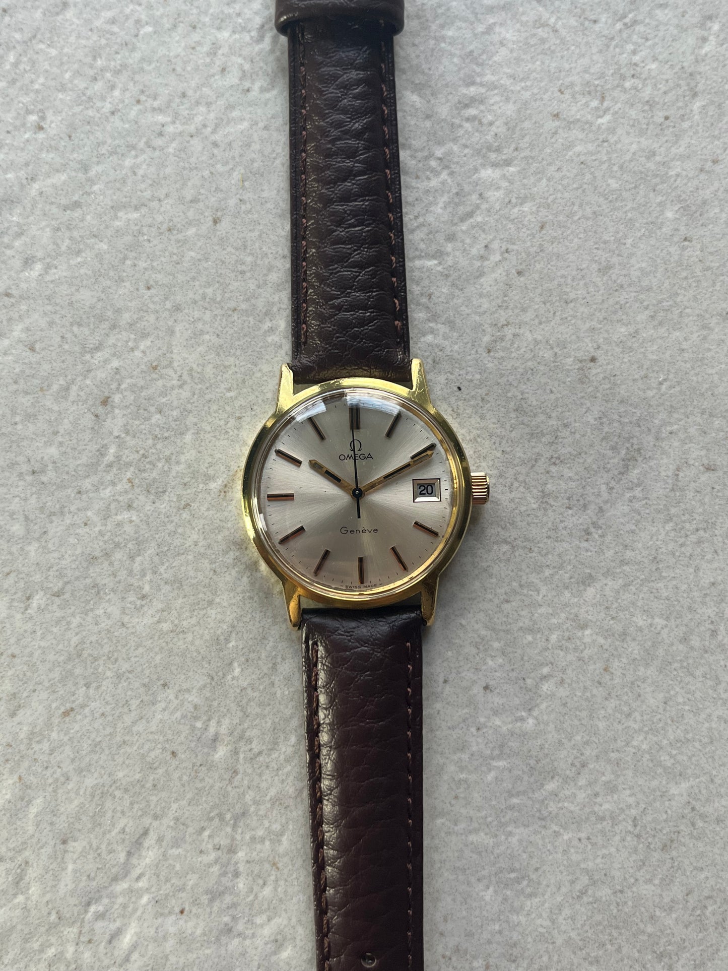 Omega Geneve Manual Date 136.0098