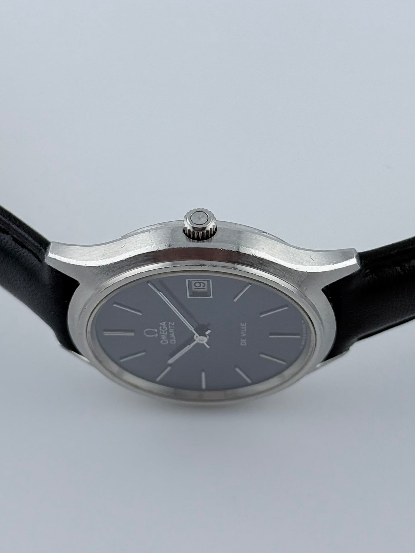 Omega De Ville Quartz Date - 192.0027 - Midnight Blue Sunburst Dial