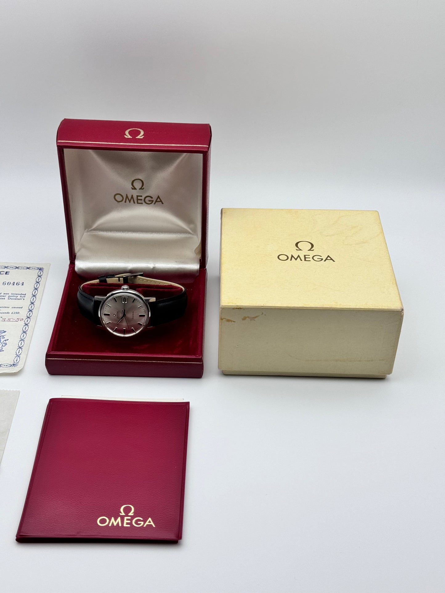 Omega Geneve Automatic Date 166.070 - Complete Full Set
