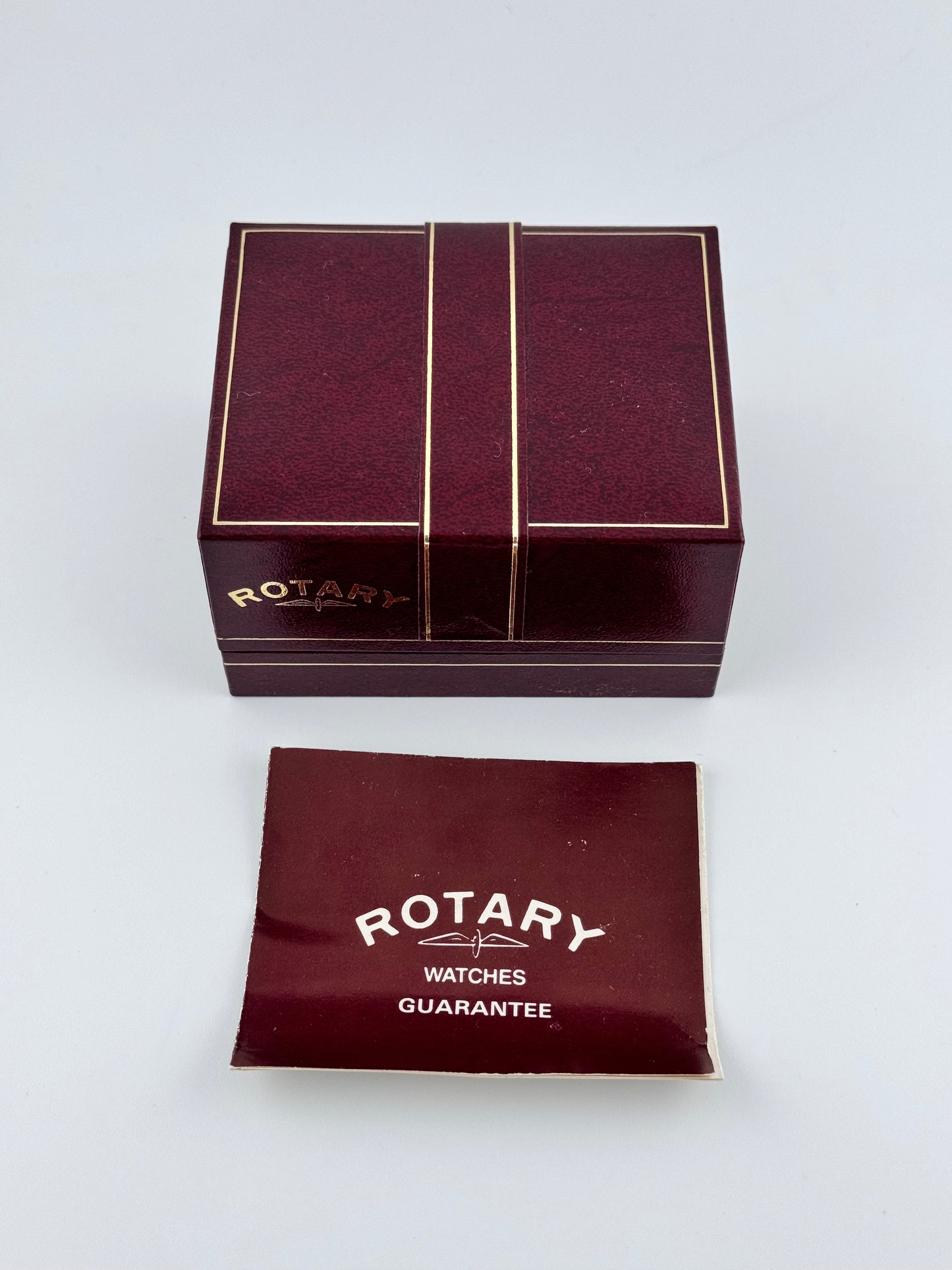 Rotary Manual Wind Date with Box & Papers