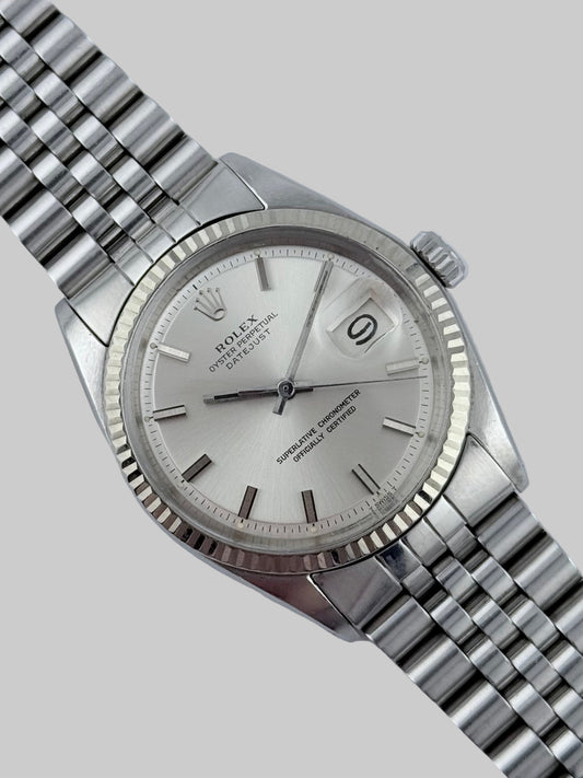 Rolex Datejust Oyster Perpetual - 1601 - Rare “wide boy” Dial