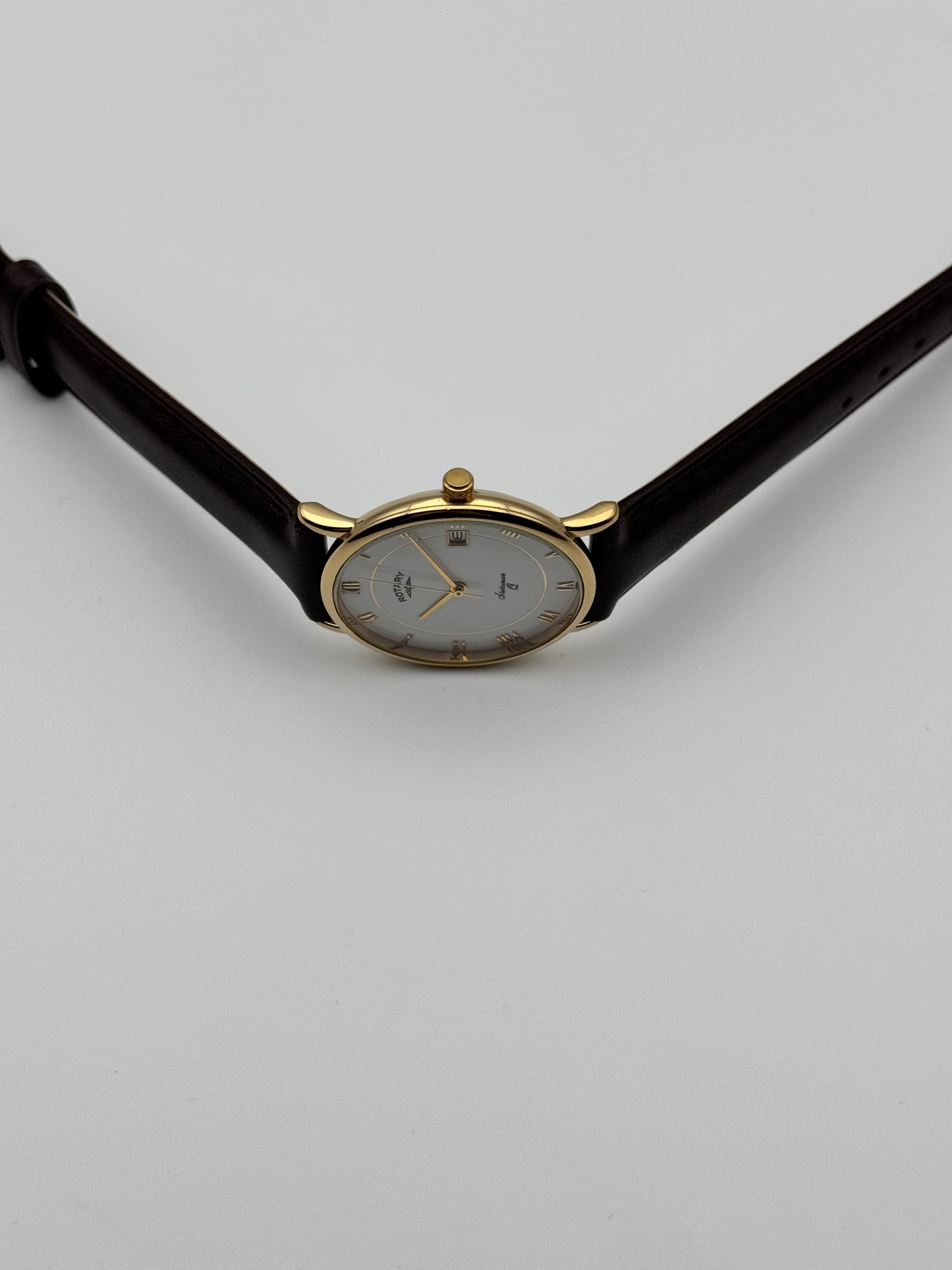 Rotary Statesman Quartz Date - Original Box