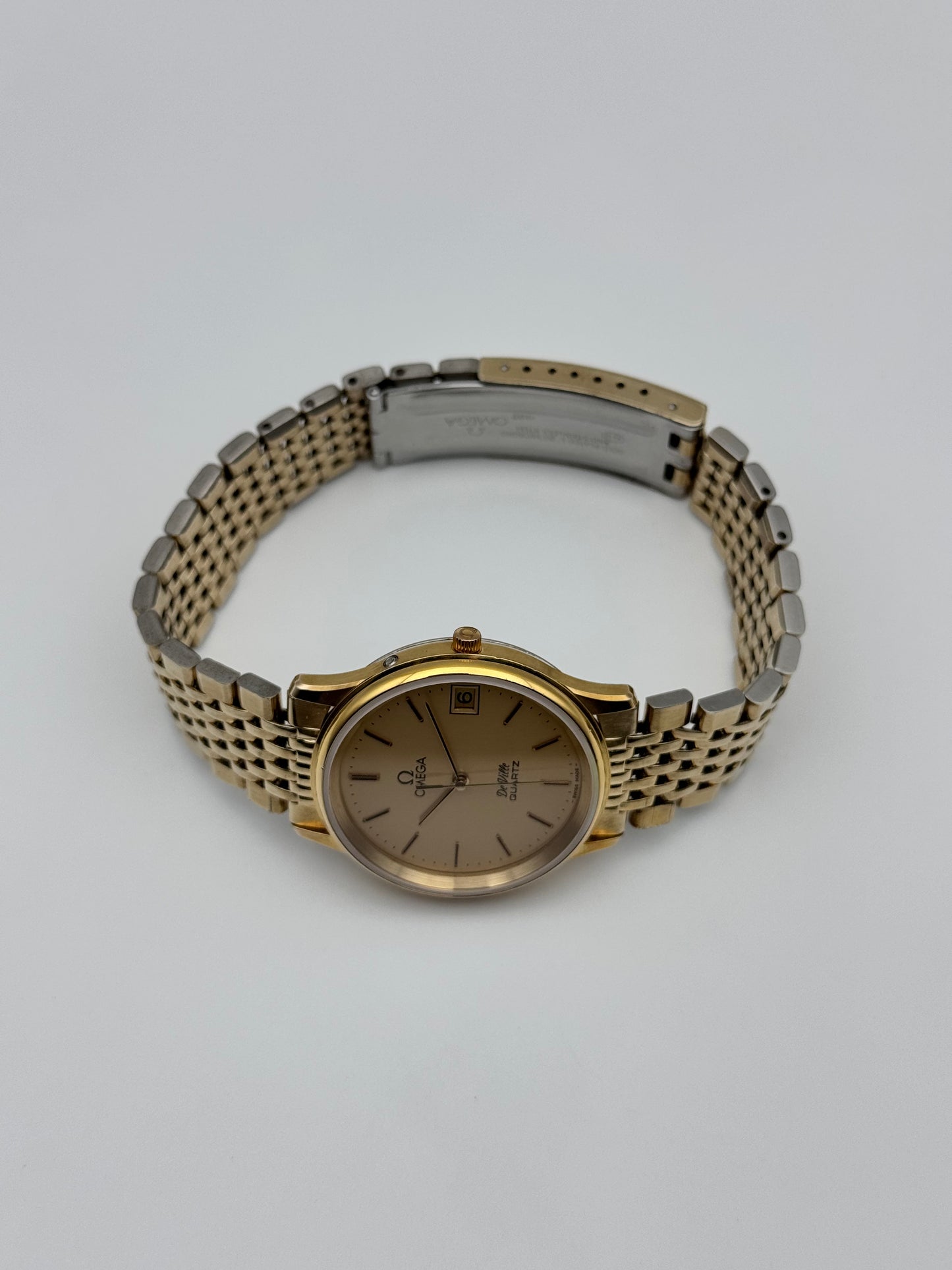 Omega De Ville Quartz Date 196.0164 - Original Bracelet