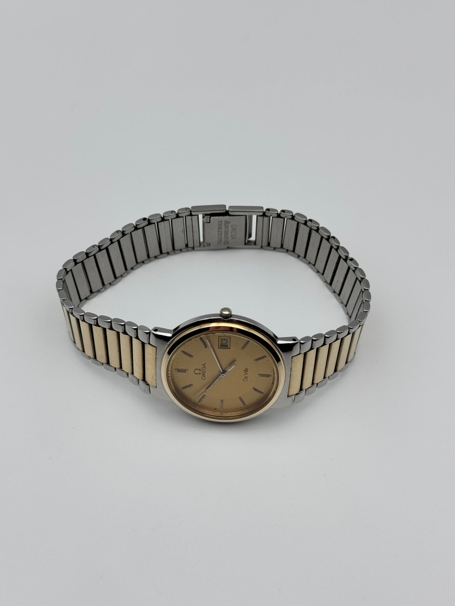 Omega De Ville Quartz Date 196.0256 - Original Bracelet