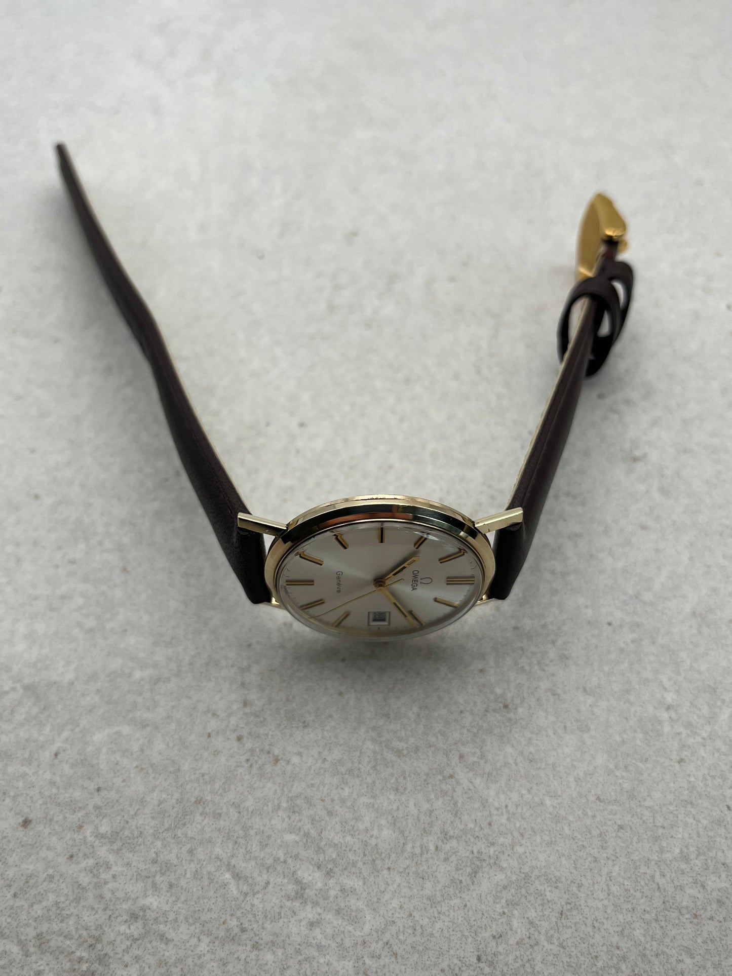 Omega Geneve Manual Wind 9ct Gold 132.5017