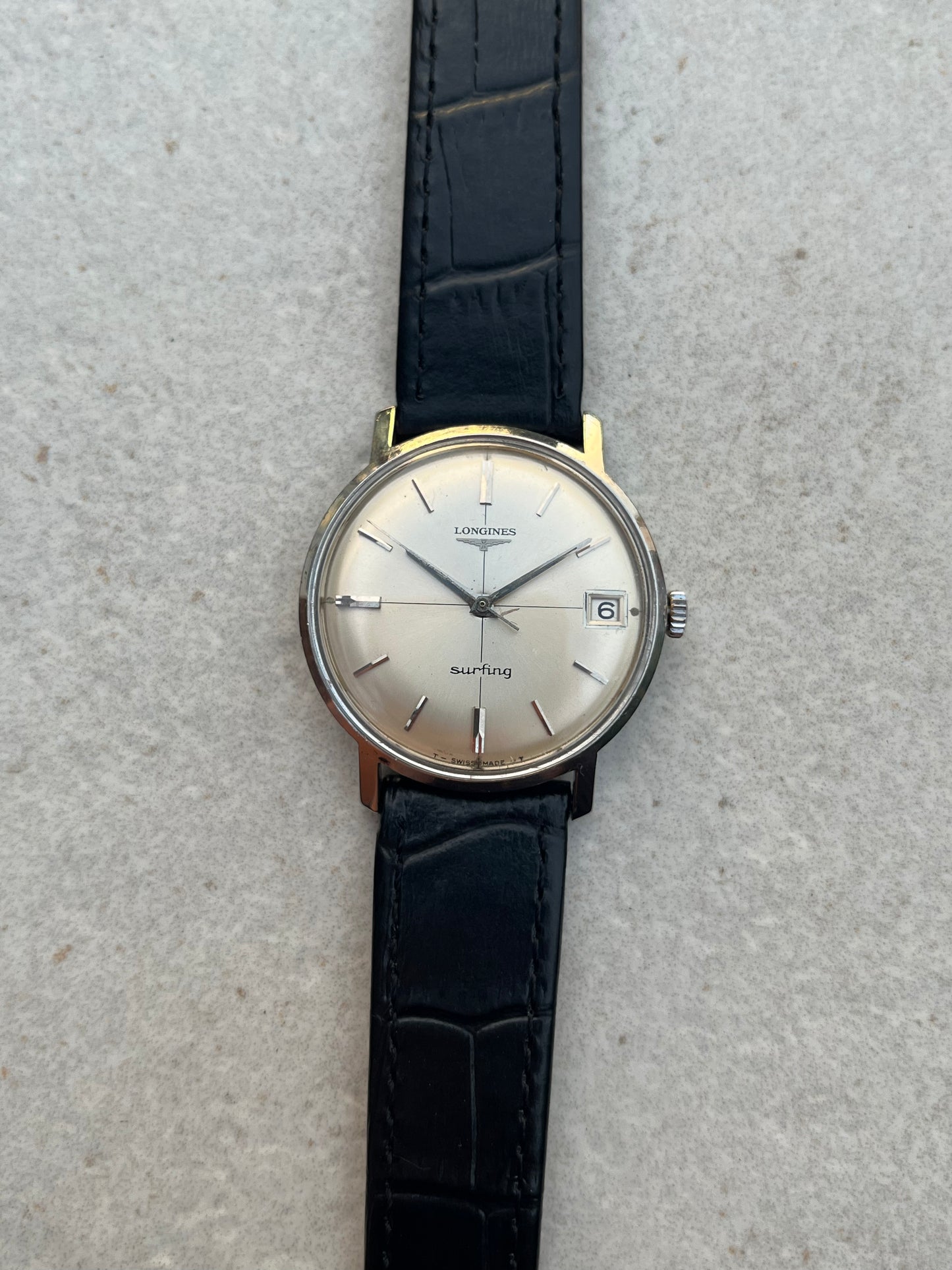 Longines Surifing Manual Wind Date 7625-1