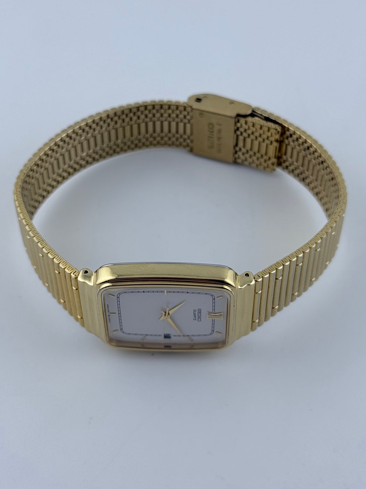 Seiko Tank Quartz 5Y32-5A20 with Box