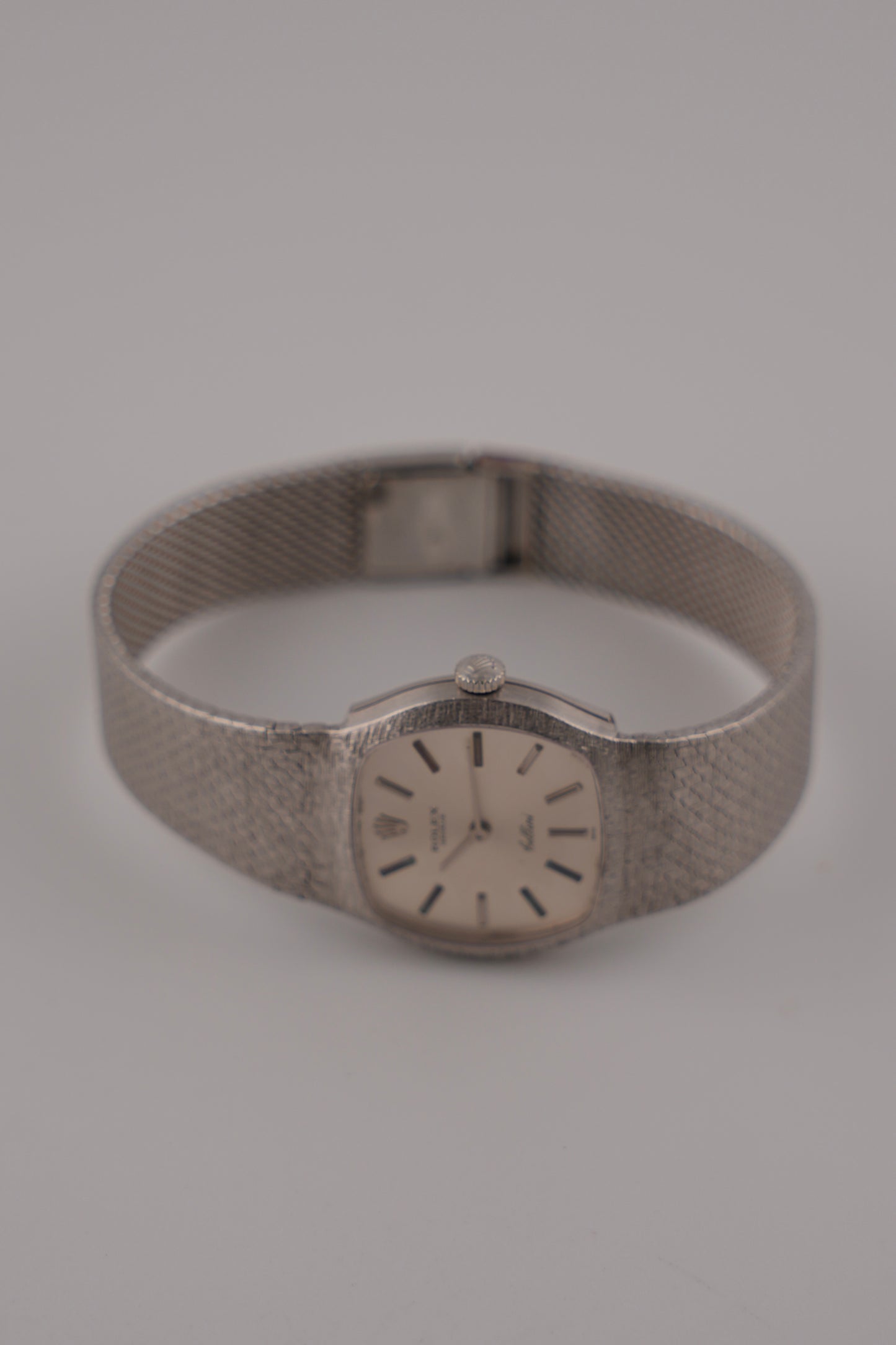 Rolex Geneve Cellini Manual Wind 3801 - 18ct Solid White Gold
