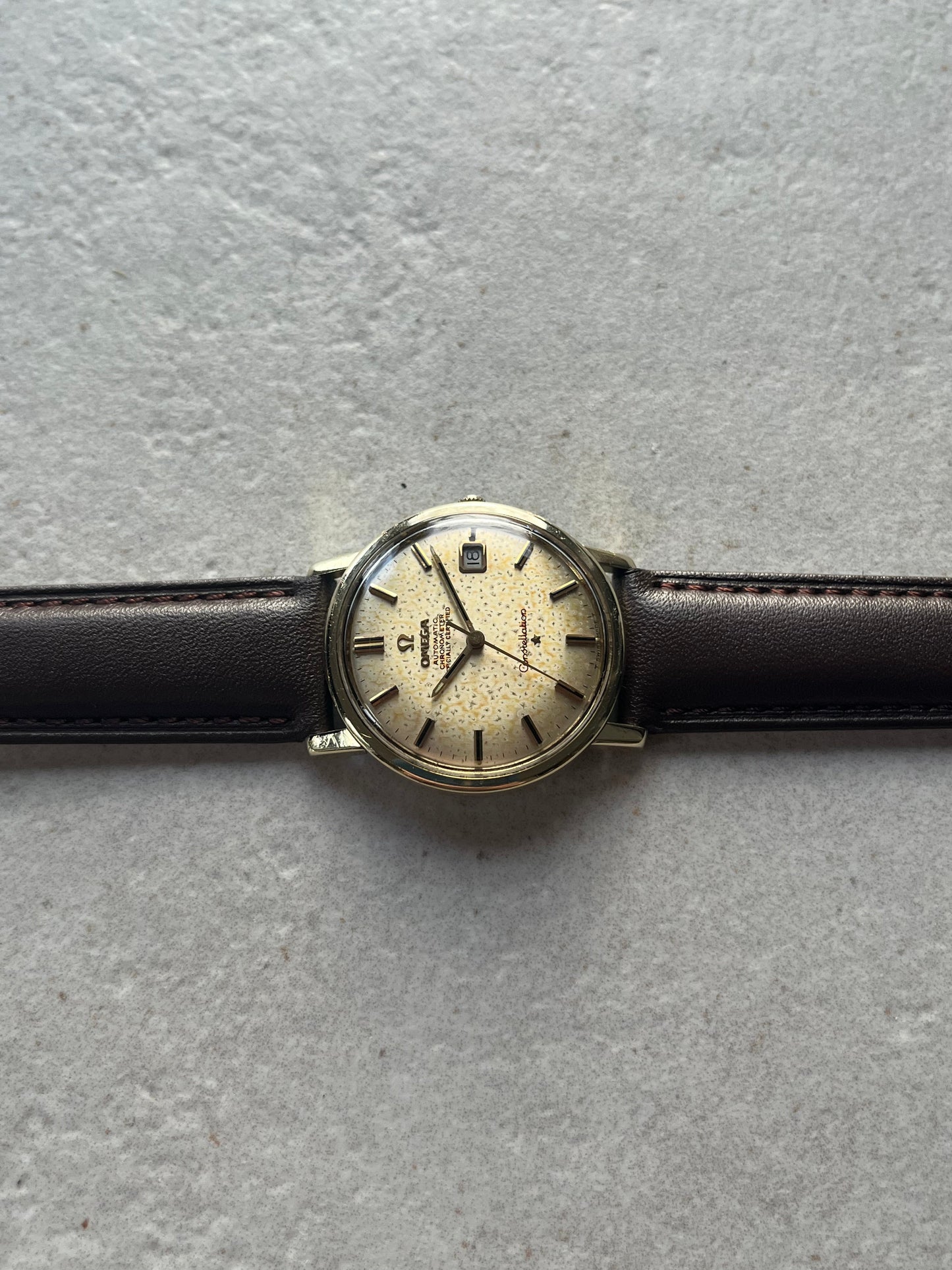 Omega Constellation Chronometer Date 168.010