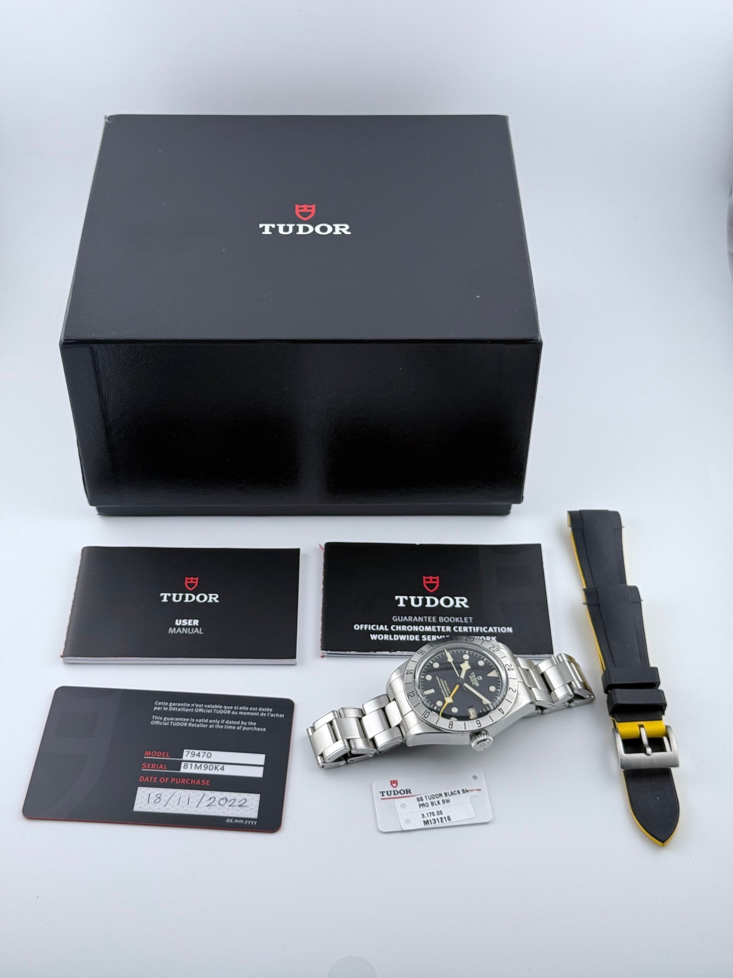 Tudor Black Bay Pro GMT - Full Set - 2022